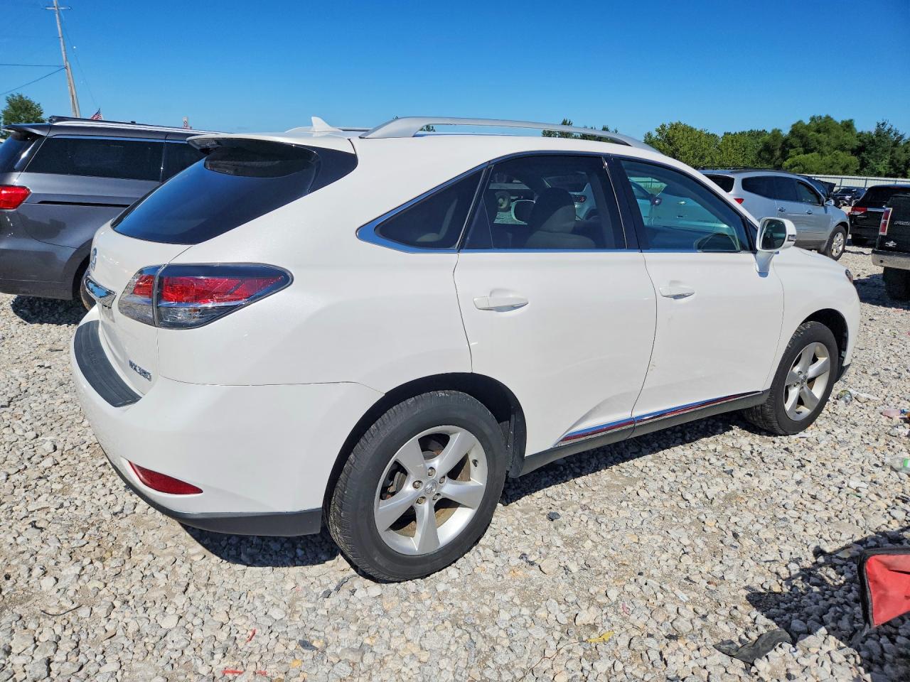 2013 Lexus Rx 350 Base White vin: 2T2BK1BA6DC209541
