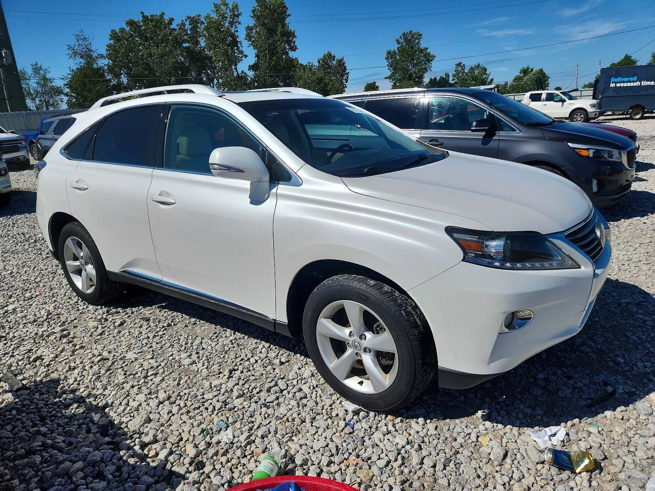 2013 Lexus Rx 350 Base White vin: 2T2BK1BA6DC209541