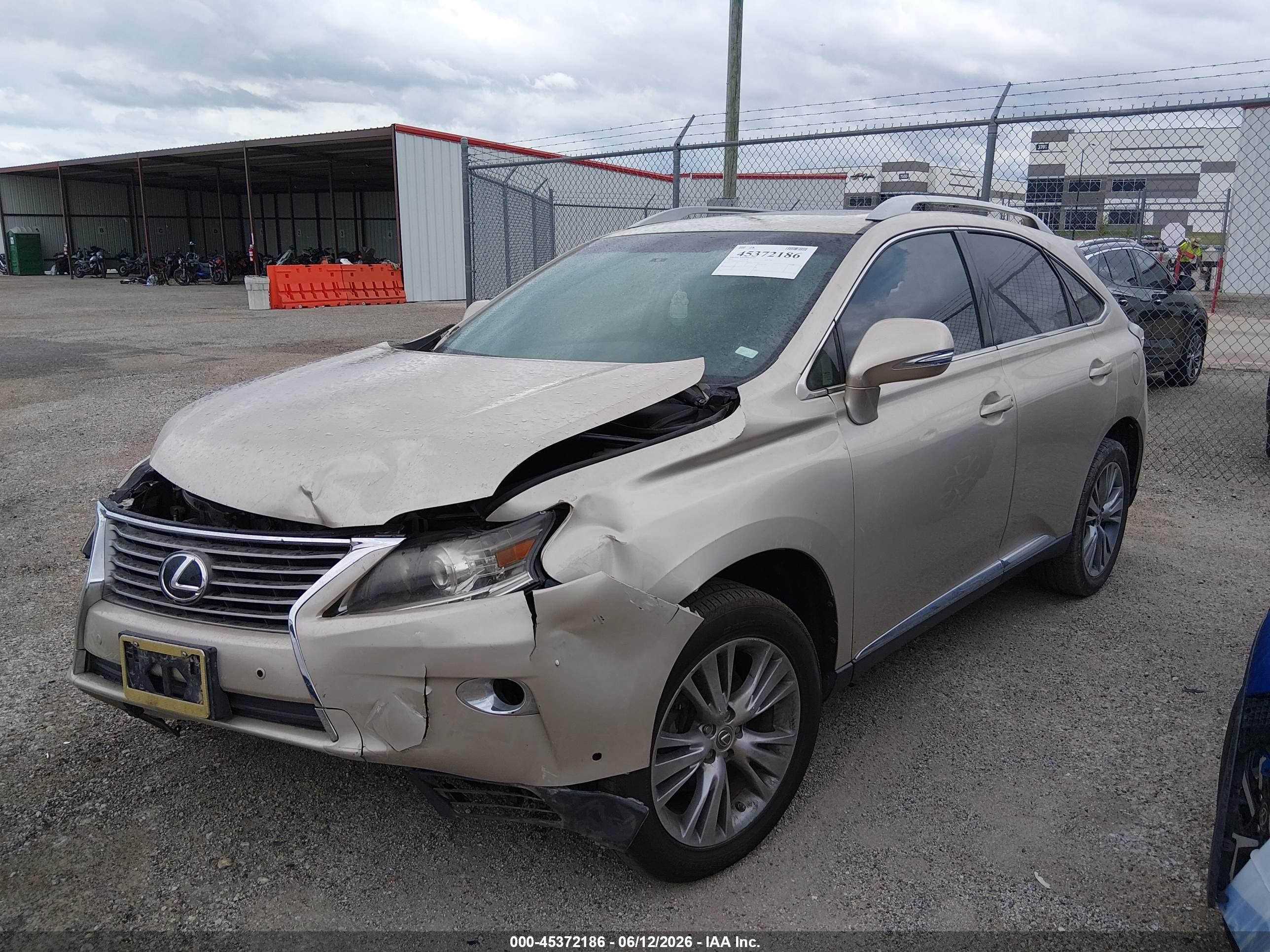 2013 Lexus Rx 350 Gold vin: 2T2BK1BA6DC211385