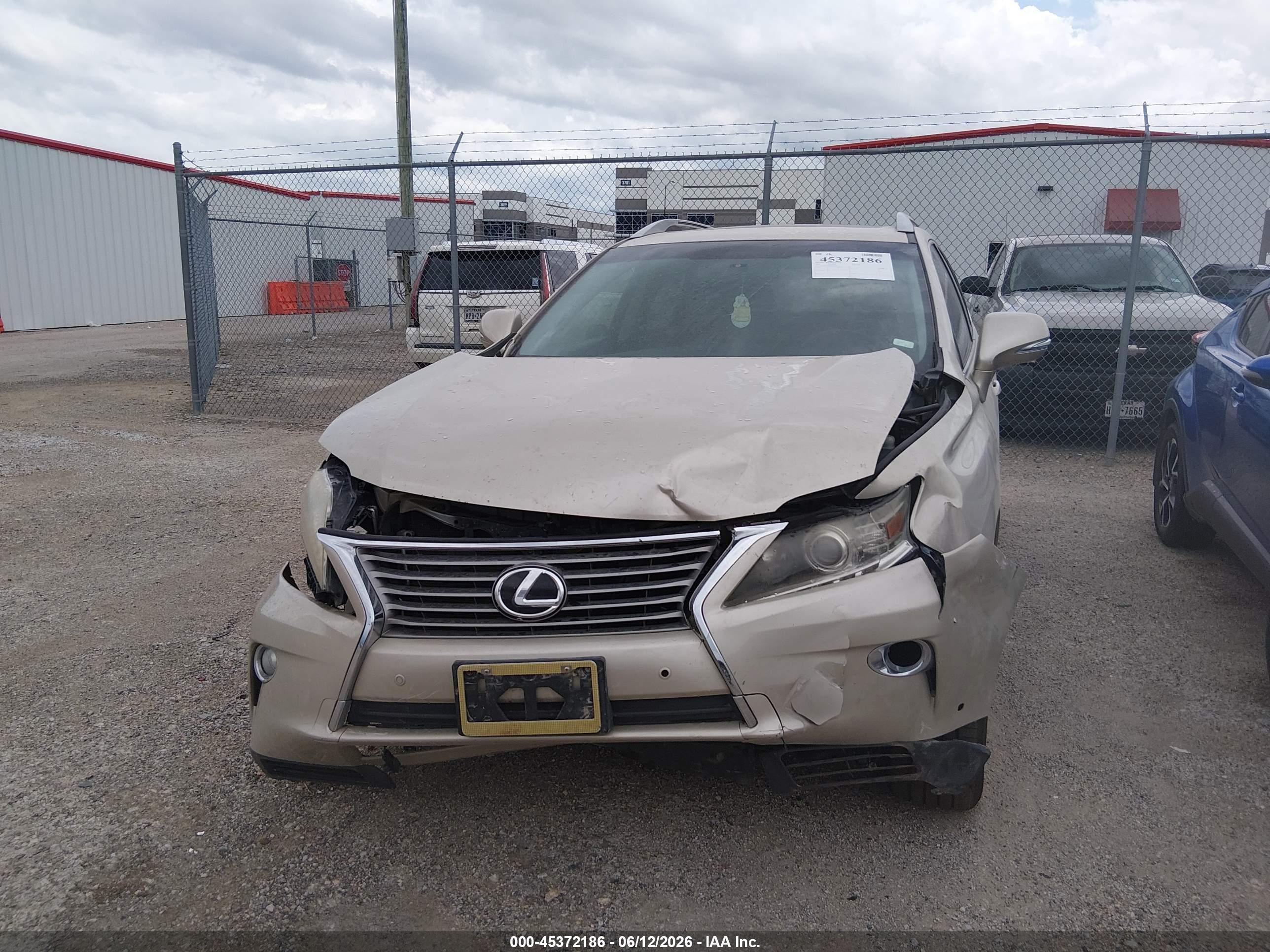 2013 Lexus Rx 350 Gold vin: 2T2BK1BA6DC211385