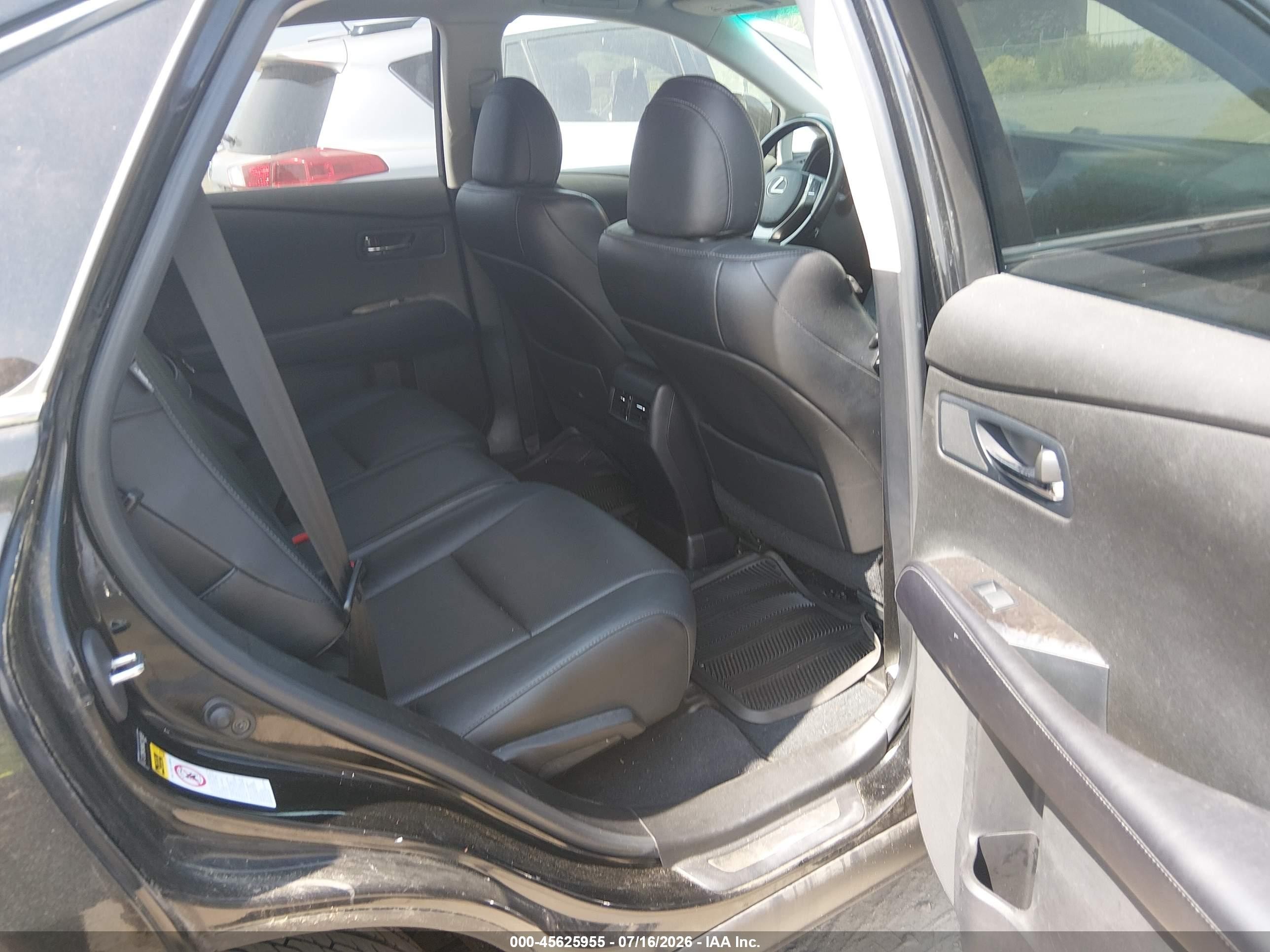 2013 Lexus Rx 350   Black vin: 2T2BK1BA6DC218059