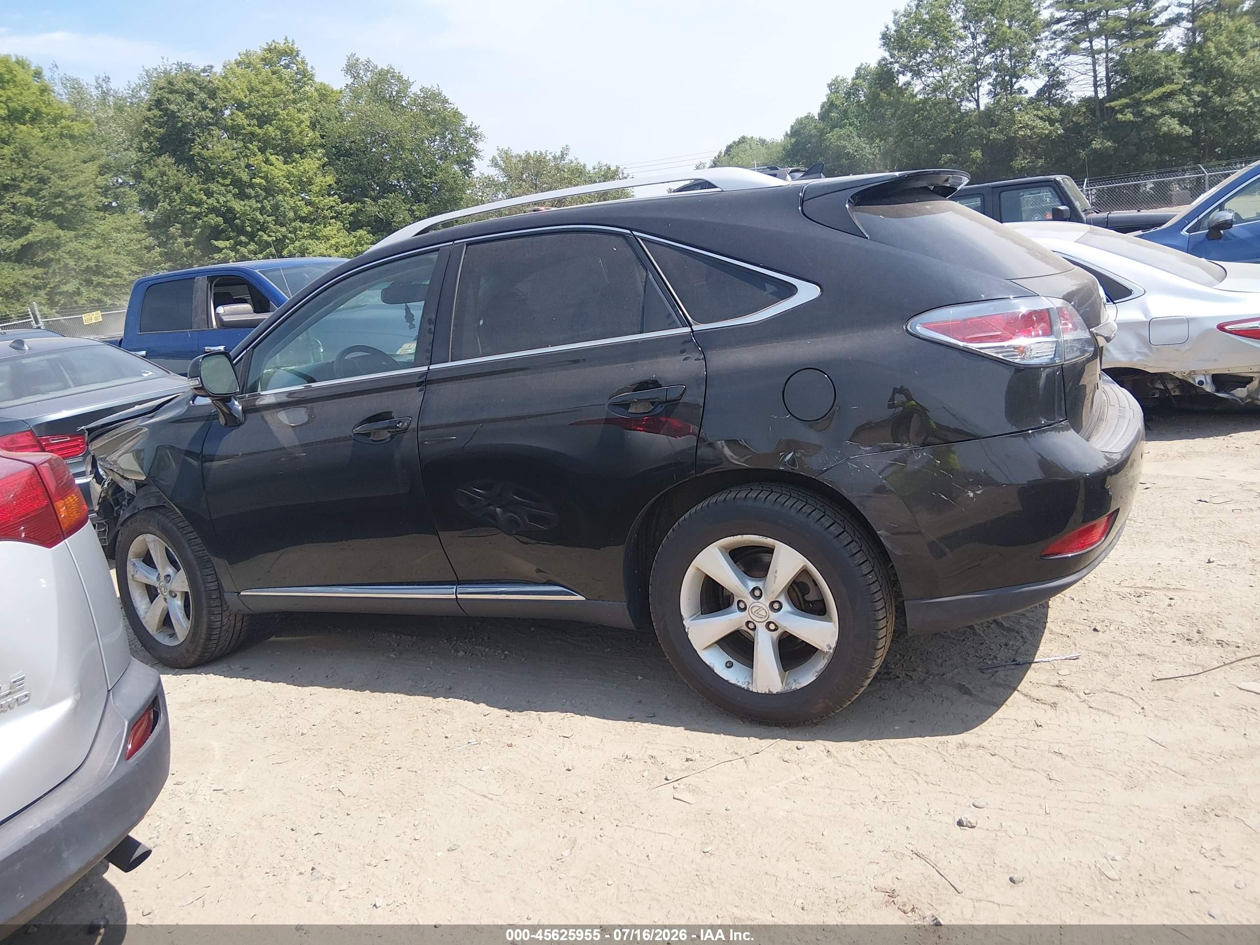 2013 Lexus Rx 350   Black vin: 2T2BK1BA6DC218059