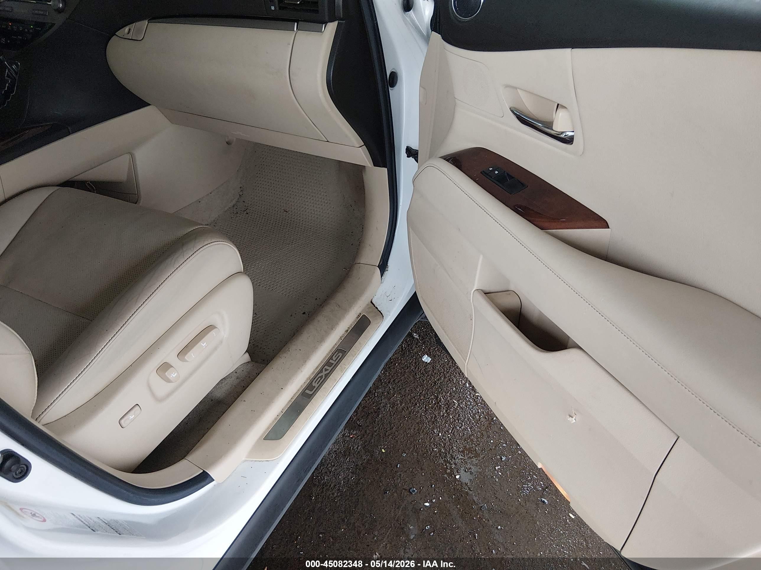 2014 Lexus Rx 350   White vin: 2T2BK1BA6EC227670