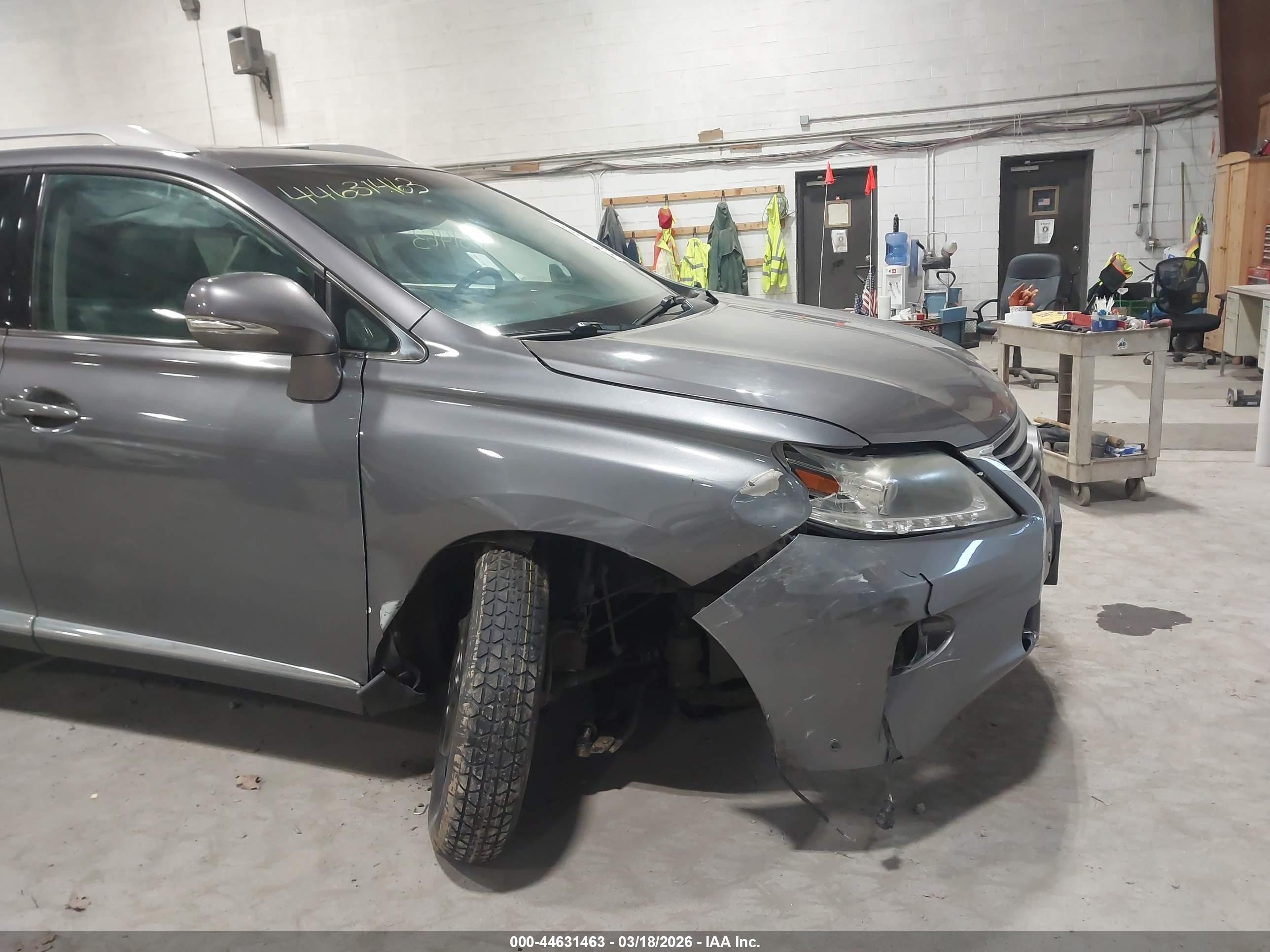 2014 Lexus Rx 350   Gray vin: 2T2BK1BA6EC231136