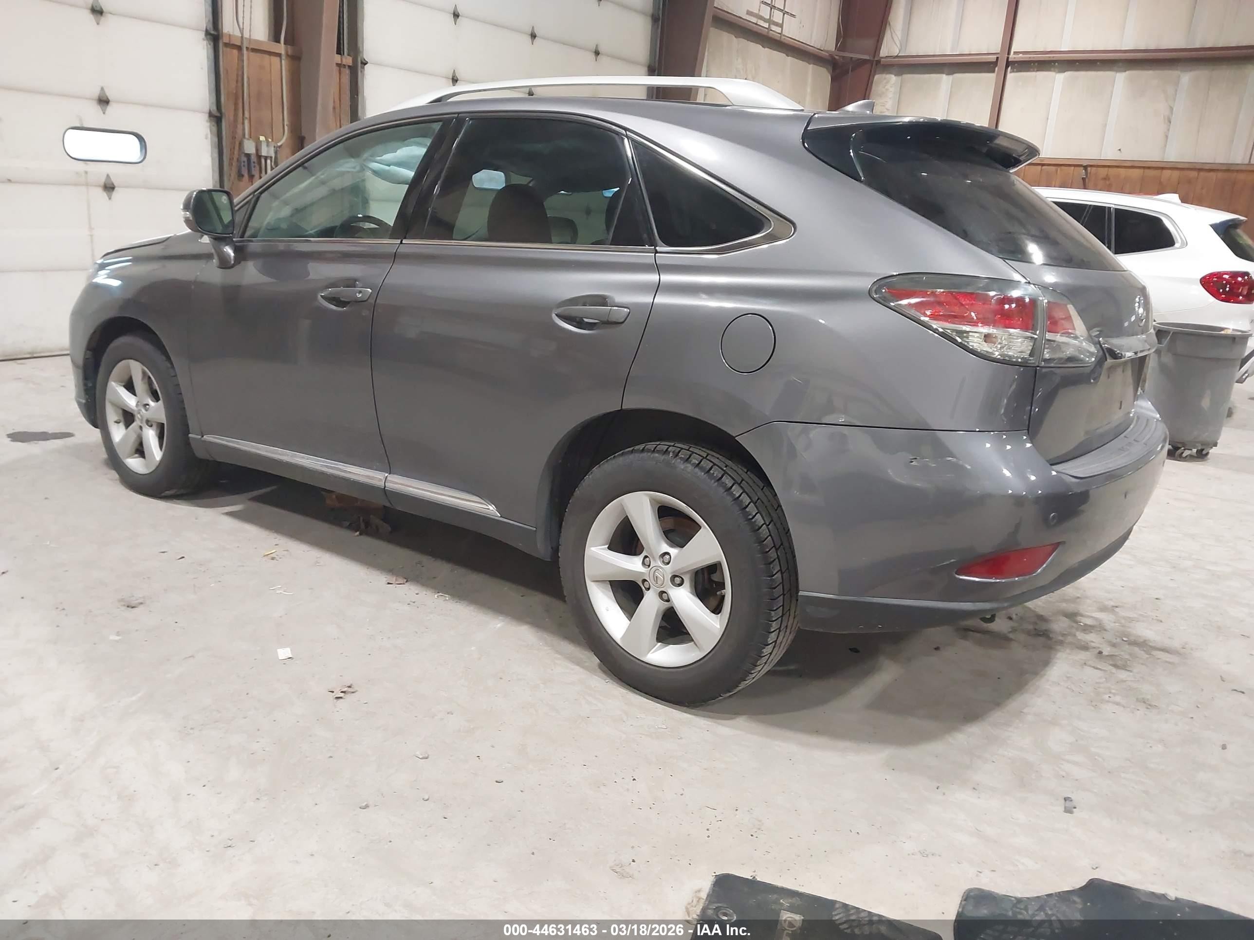2014 Lexus Rx 350   Gray vin: 2T2BK1BA6EC231136
