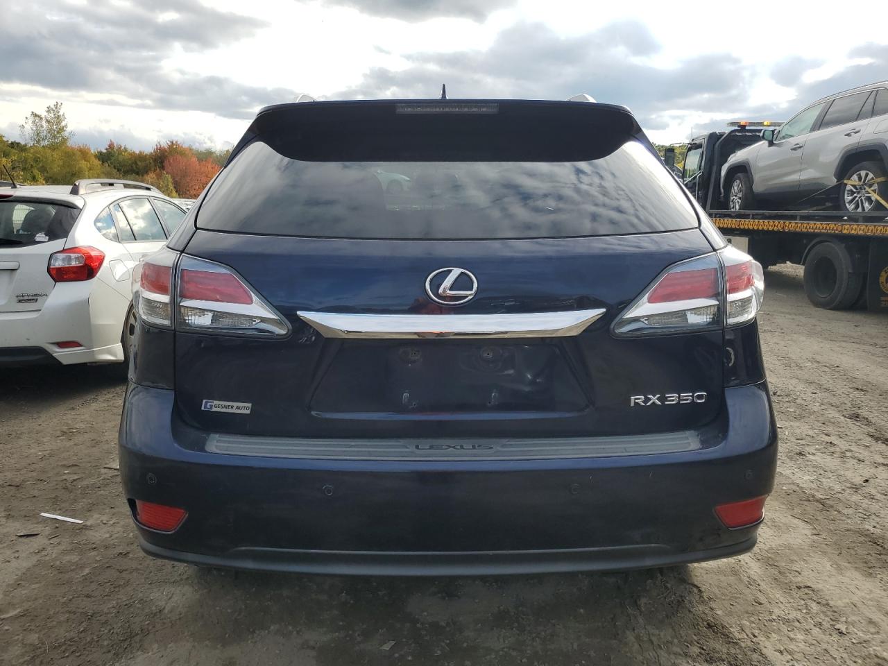 2014 Lexus Rx 350 Base Blue vin: 2T2BK1BA6EC239480