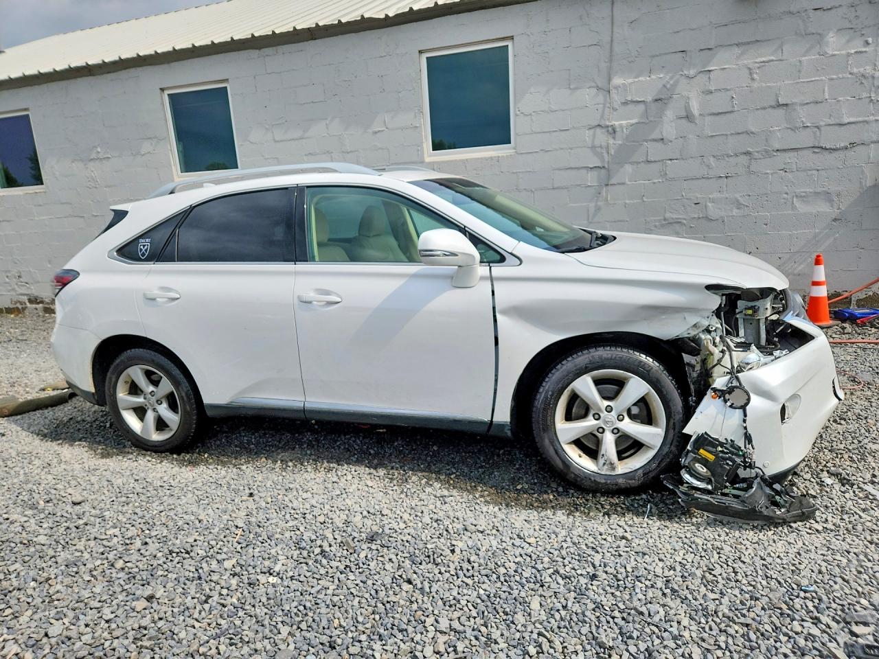 2014 Lexus Rx 350 Base White vin: 2T2BK1BA6EC240791