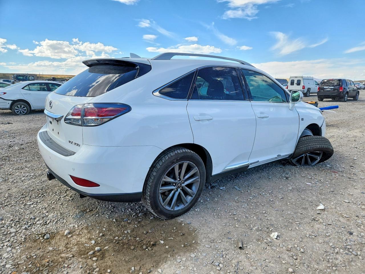 2014 Lexus Rx 350 F Sport White vin: 2T2BK1BA6EC244937