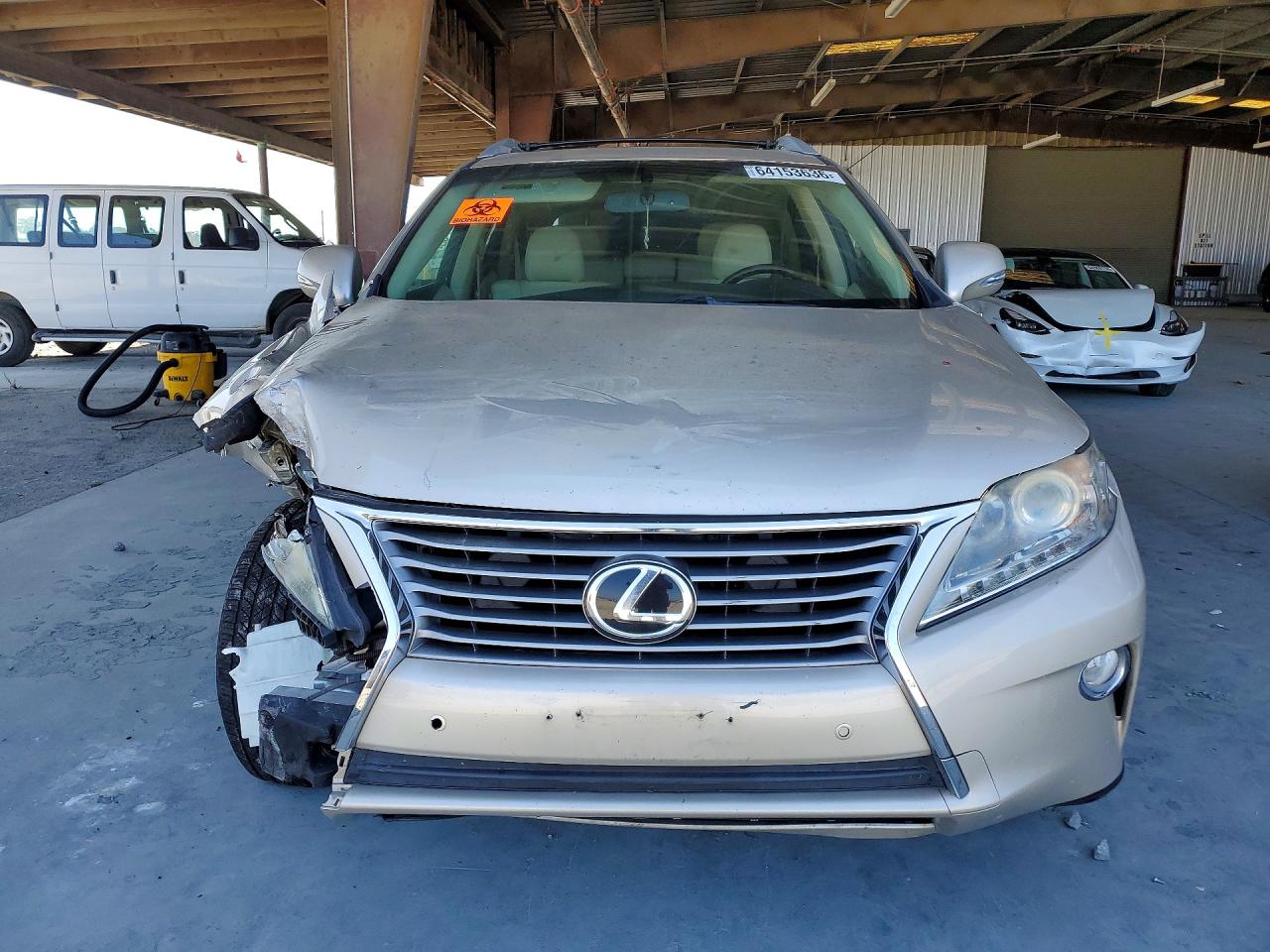 2014 Lexus Rx 350 Base Beige vin: 2T2BK1BA6EC250463