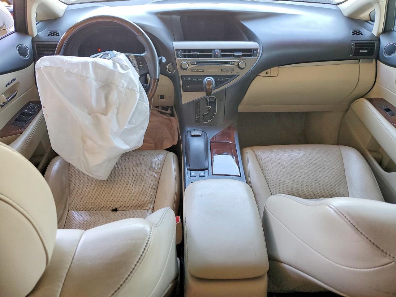 2014 Lexus Rx 350 Base Beige vin: 2T2BK1BA6EC250463