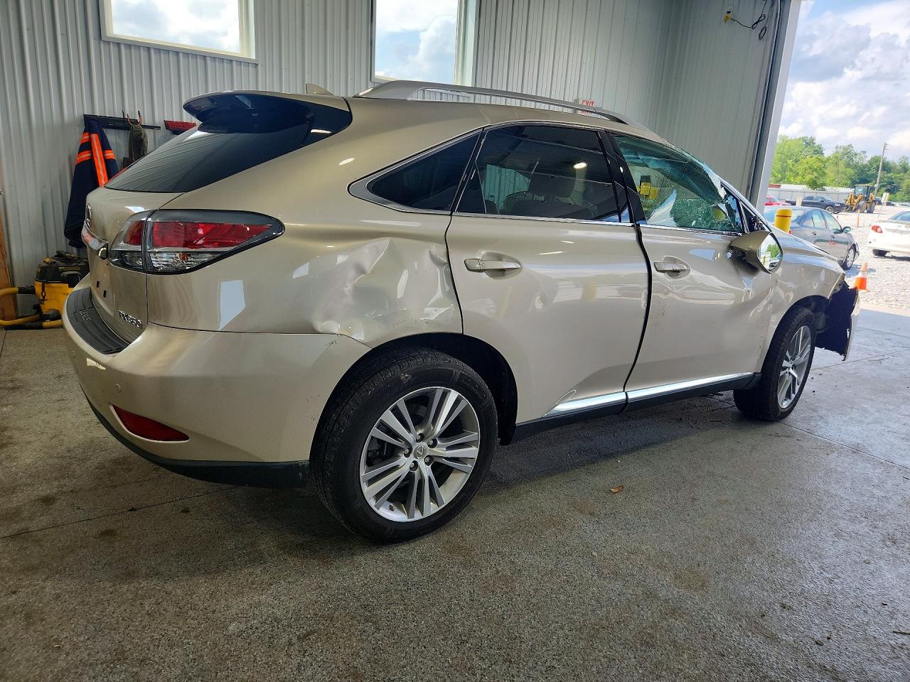 2015 Lexus Rx 350 Base Silver vin: 2T2BK1BA6FC264056