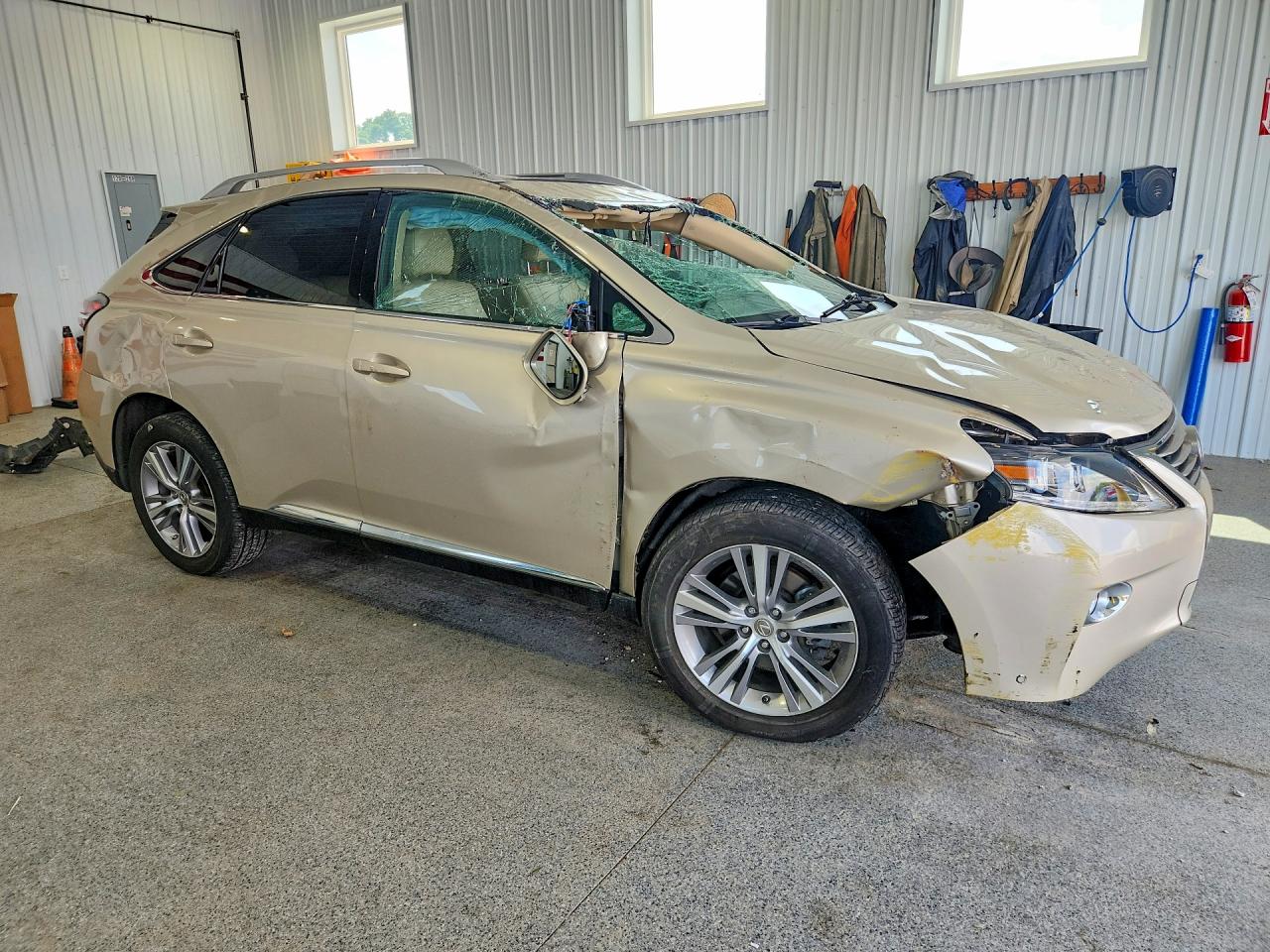 2015 Lexus Rx 350 Base Silver vin: 2T2BK1BA6FC264056