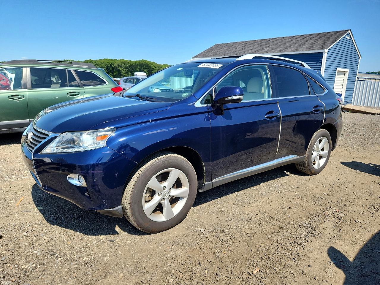 2015 Lexus Rx 350 Base Blue vin: 2T2BK1BA6FC276224