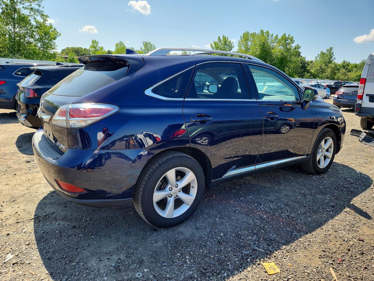 2015 Lexus Rx 350 Base Blue vin: 2T2BK1BA6FC276224