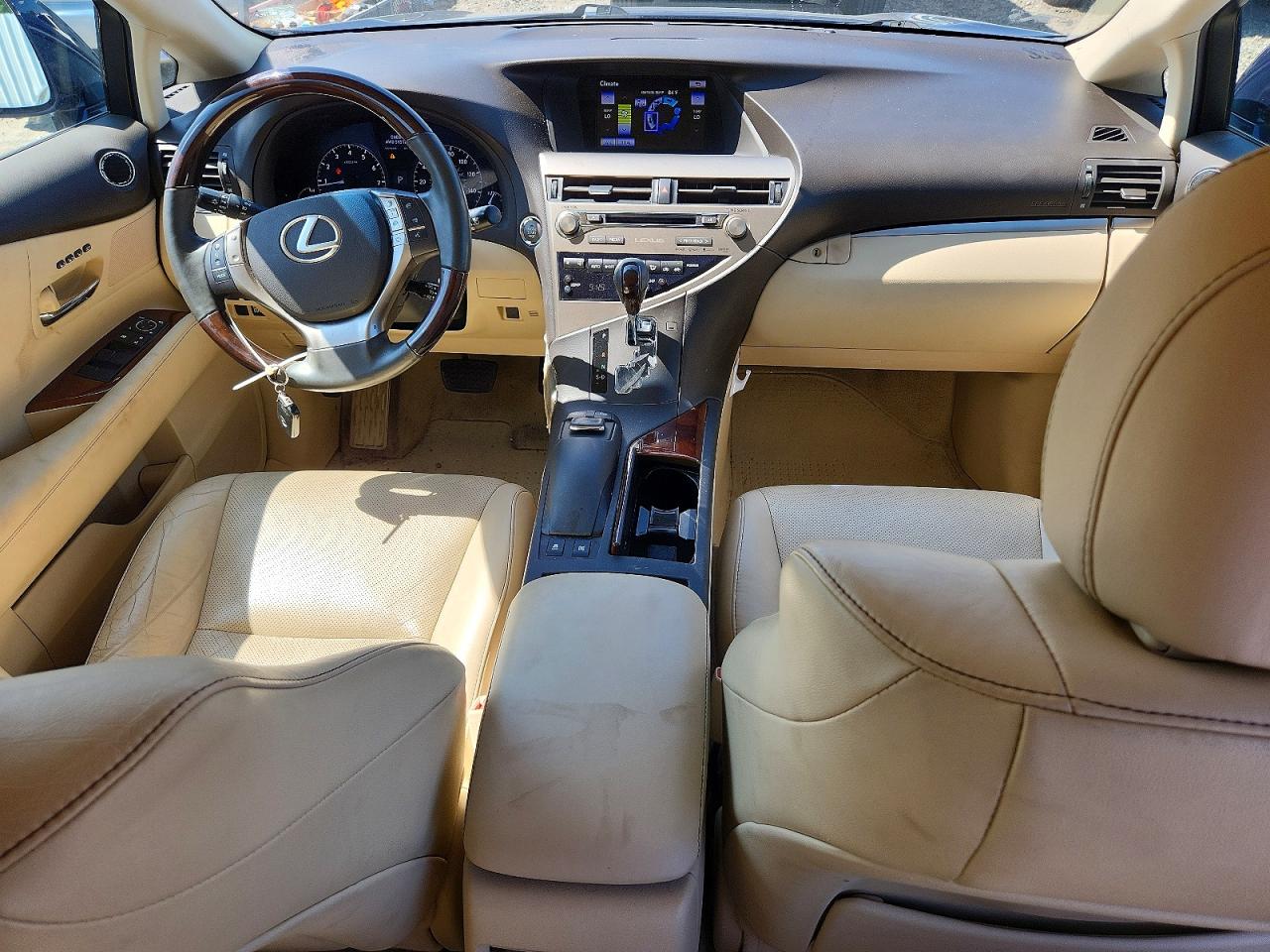 2015 Lexus Rx 350 Base Blue vin: 2T2BK1BA6FC276224