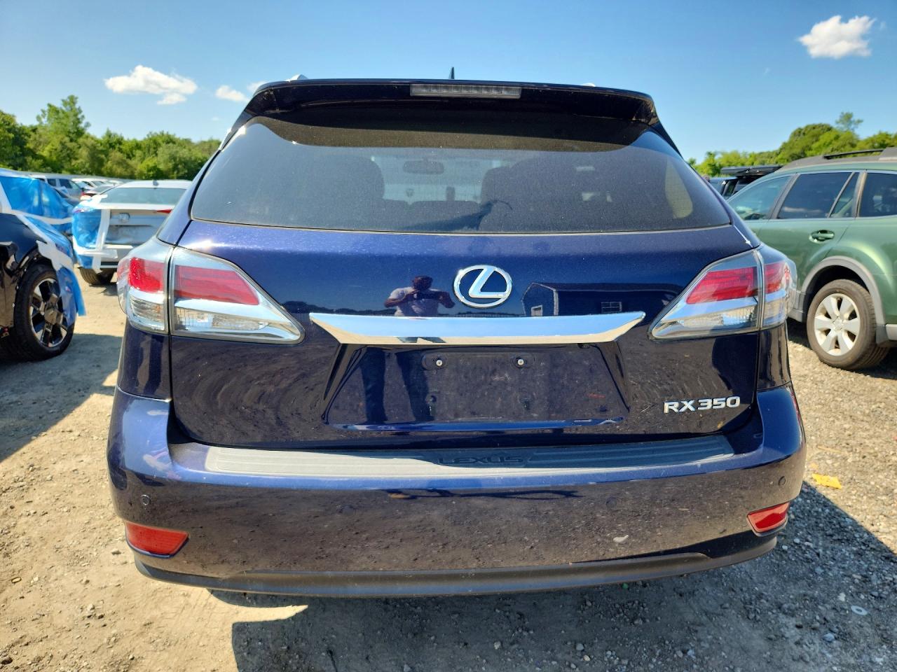 2015 Lexus Rx 350 Base Blue vin: 2T2BK1BA6FC276224