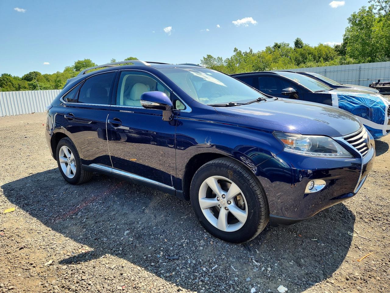 2015 Lexus Rx 350 Base Blue vin: 2T2BK1BA6FC276224