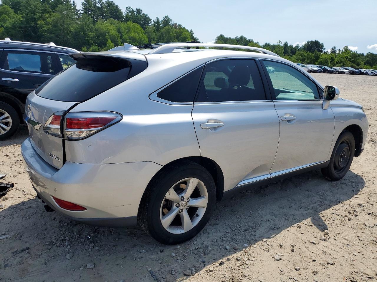 2015 Lexus Rx 350 Base Silver vin: 2T2BK1BA6FC279270