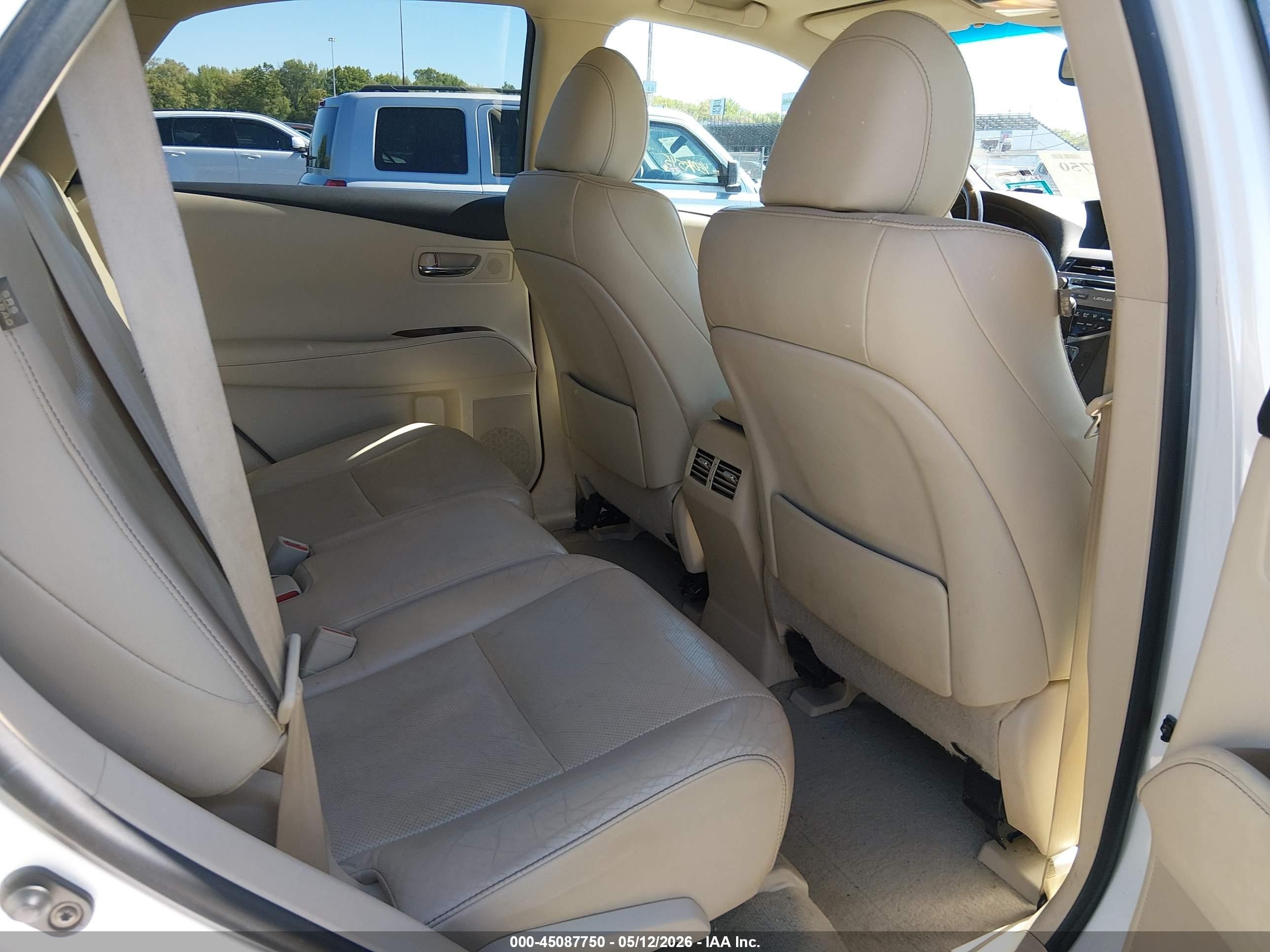 2015 Lexus Rx 350   White vin: 2T2BK1BA6FC282637