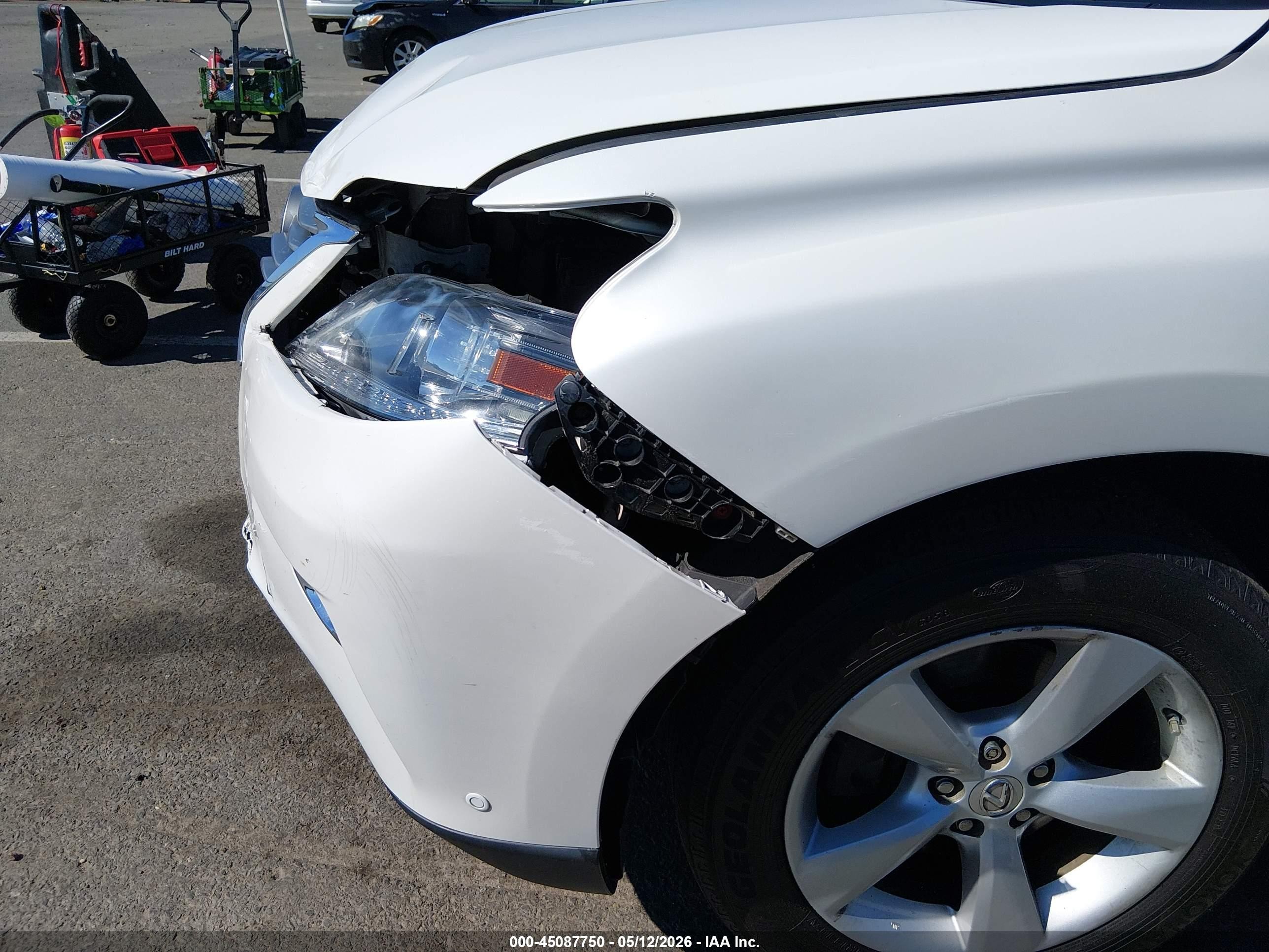 2015 Lexus Rx 350   White vin: 2T2BK1BA6FC282637