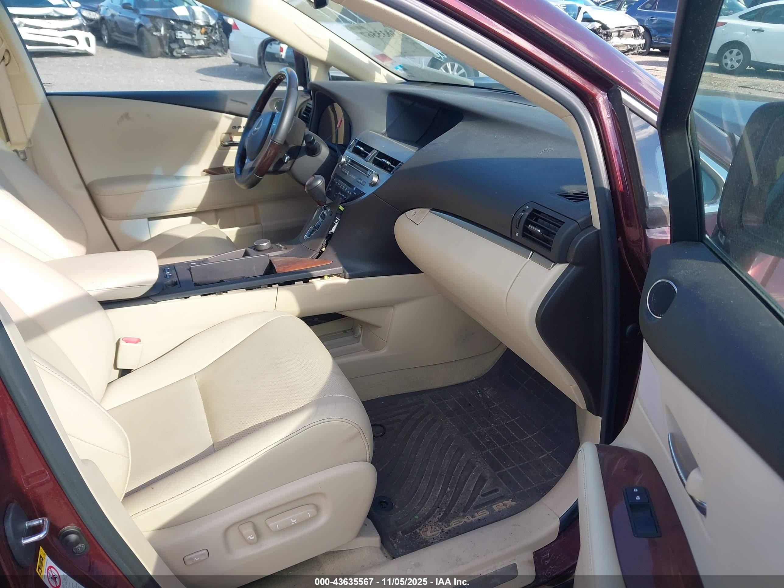 2015 Lexus Rx 350   Бордовый vin: 2T2BK1BA6FC293122