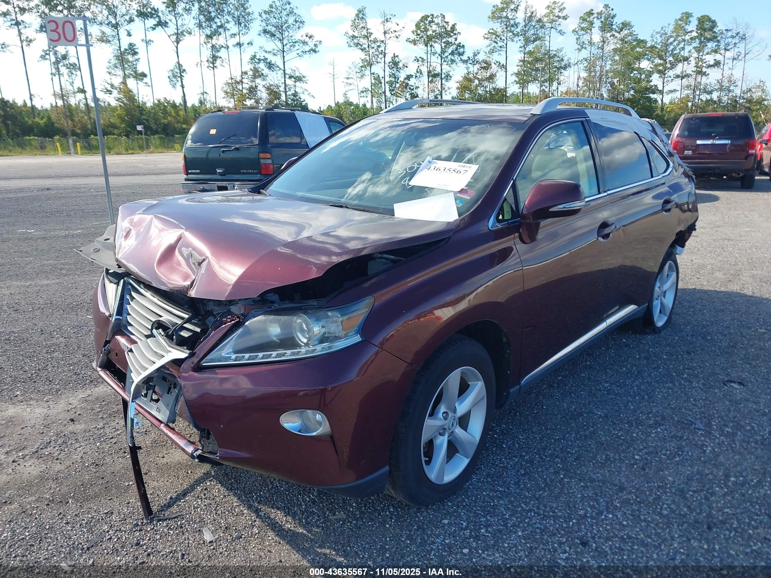 2015 Lexus Rx 350   Бордовый vin: 2T2BK1BA6FC293122