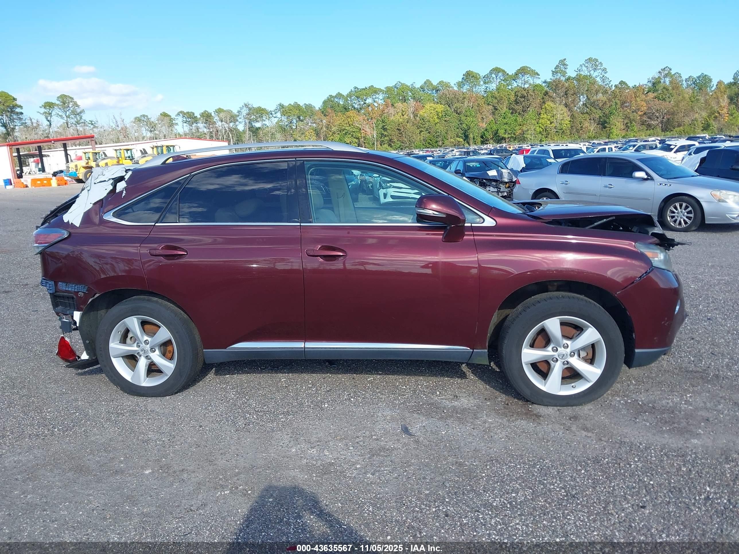 2015 Lexus Rx 350   Бордовый vin: 2T2BK1BA6FC293122