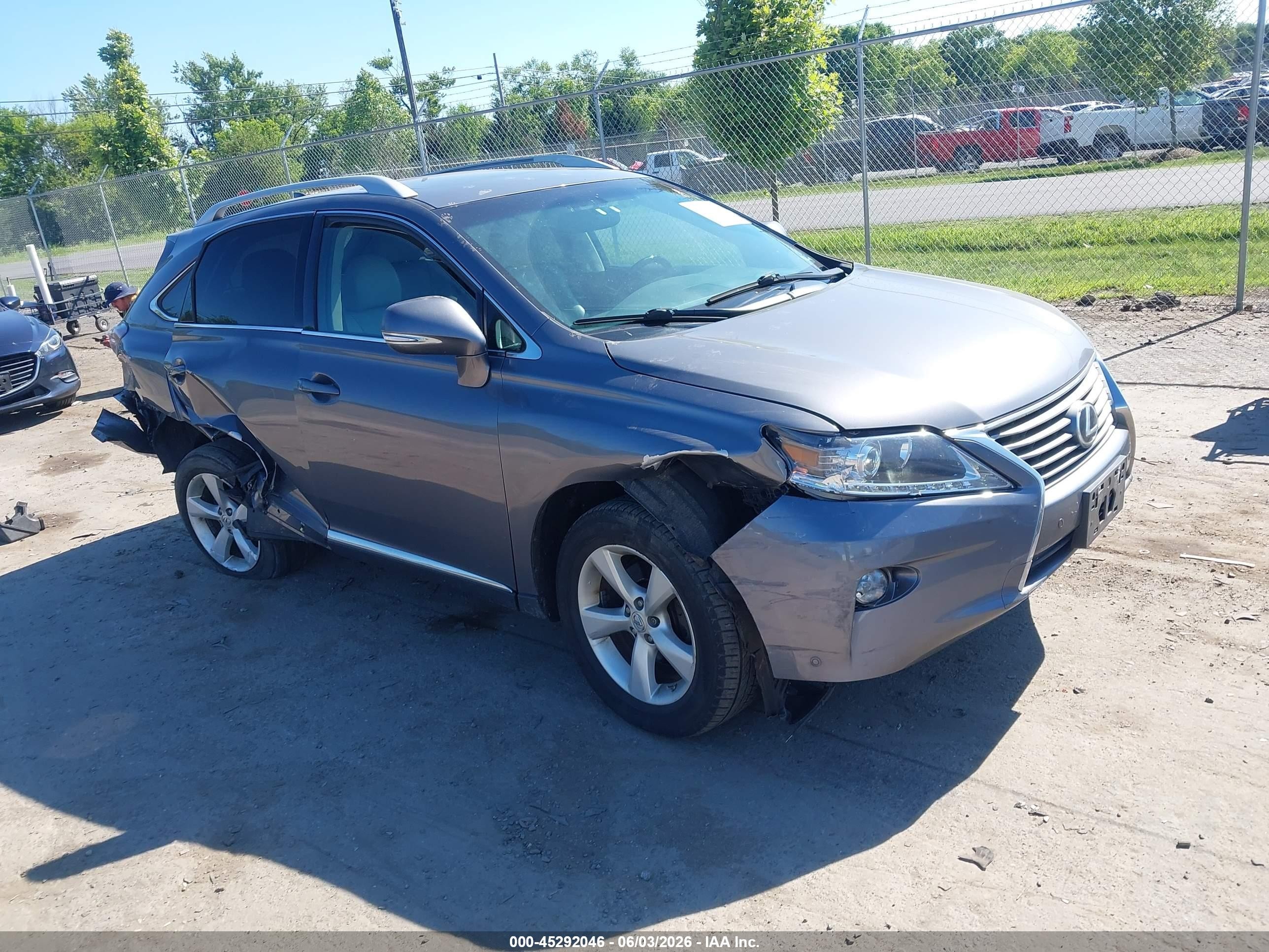 2015 Lexus Rx 350   Gray vin: 2T2BK1BA6FC294576