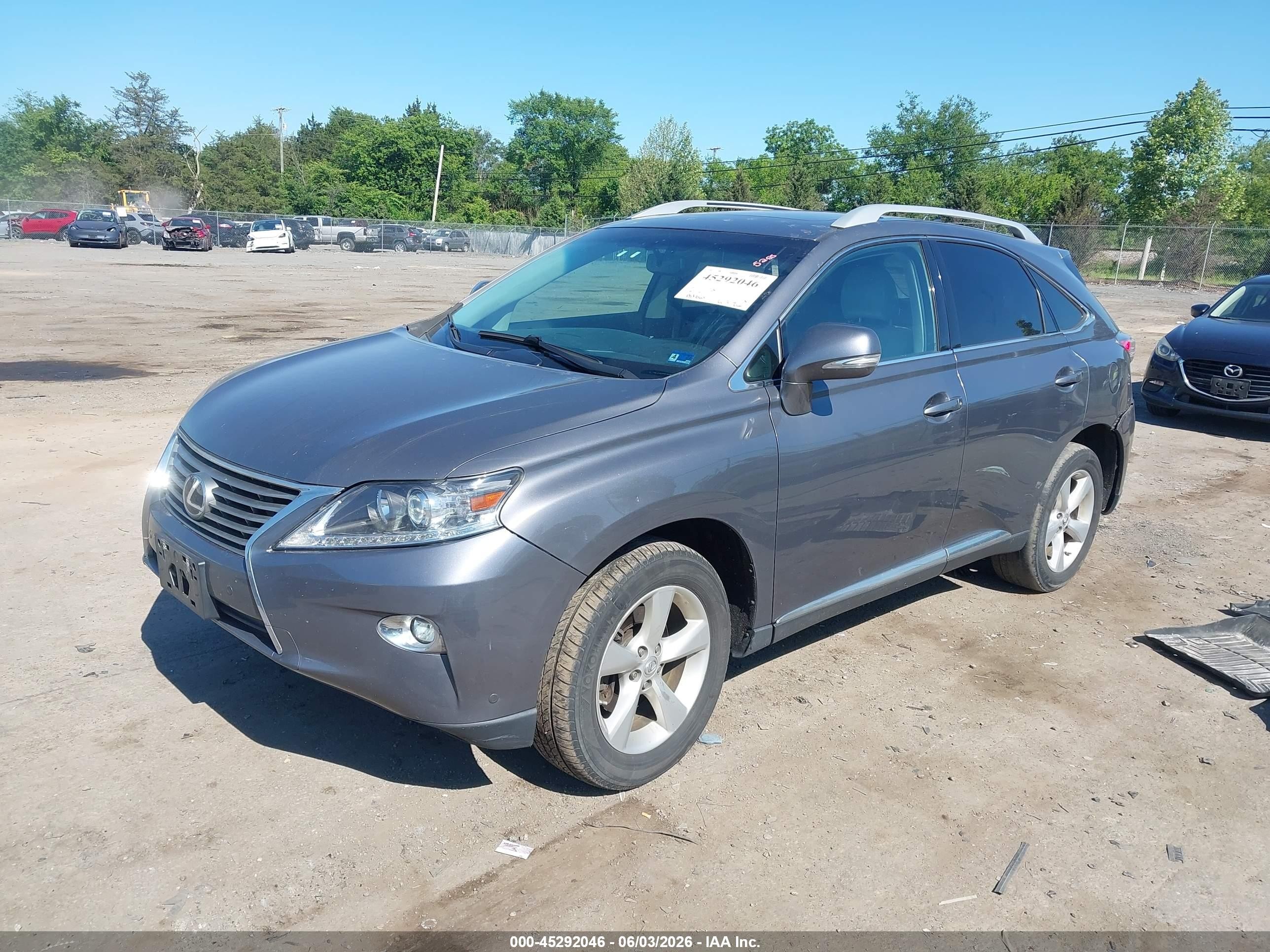 2015 Lexus Rx 350   Gray vin: 2T2BK1BA6FC294576