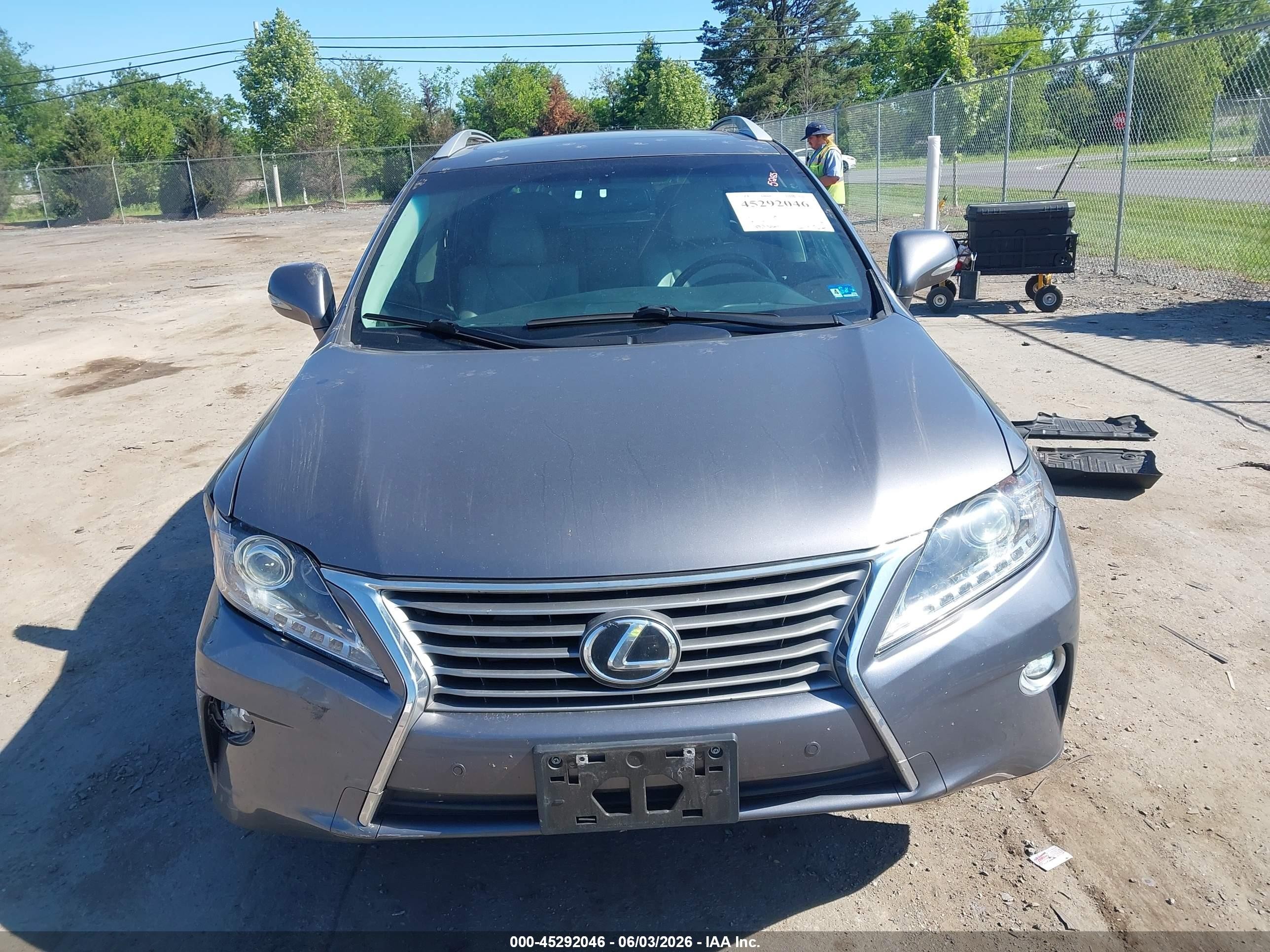 2015 Lexus Rx 350   Gray vin: 2T2BK1BA6FC294576