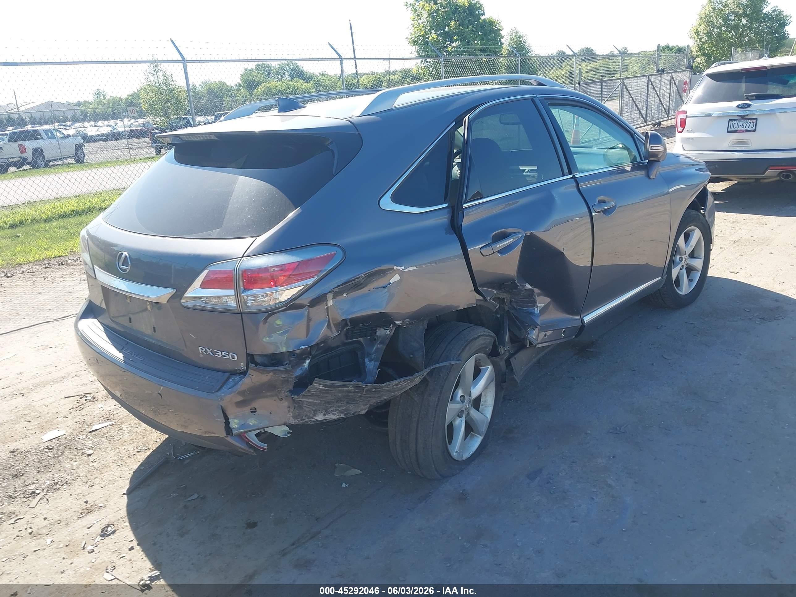 2015 Lexus Rx 350   Gray vin: 2T2BK1BA6FC294576