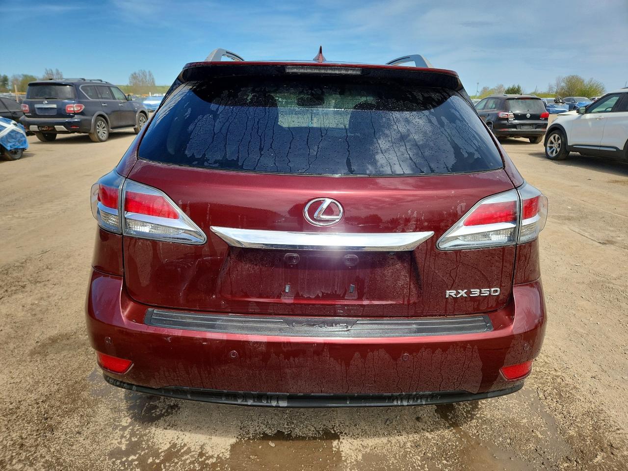 2015 Lexus Rx 350 Бордовый vin: 2T2BK1BA6FC301994