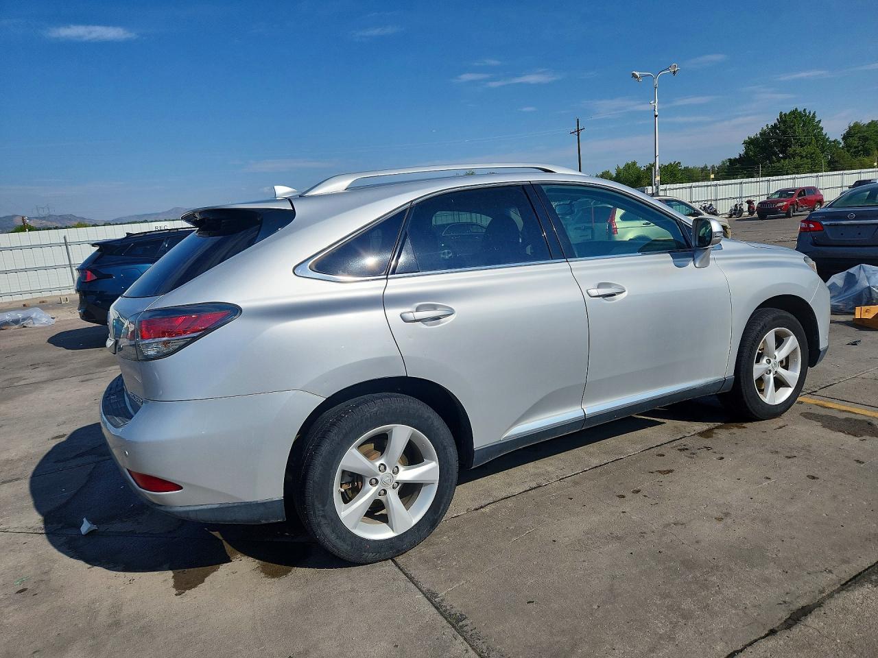 2015 Lexus Rx 350 Base Silver vin: 2T2BK1BA6FC307973
