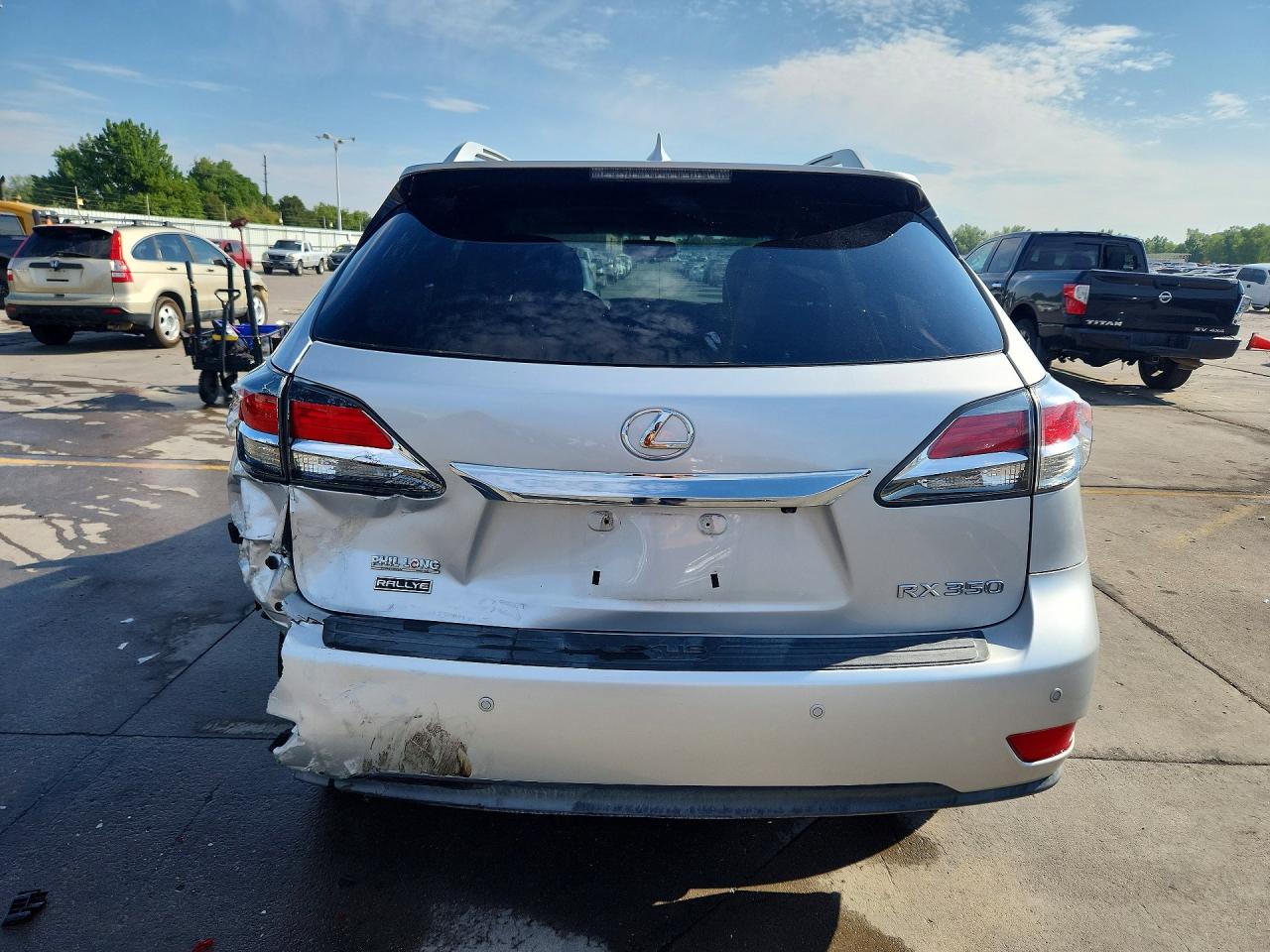 2015 Lexus Rx 350 Base Silver vin: 2T2BK1BA6FC307973