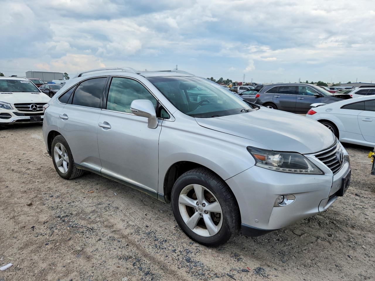 2015 Lexus Rx 350 Base Silver vin: 2T2BK1BA6FC318780