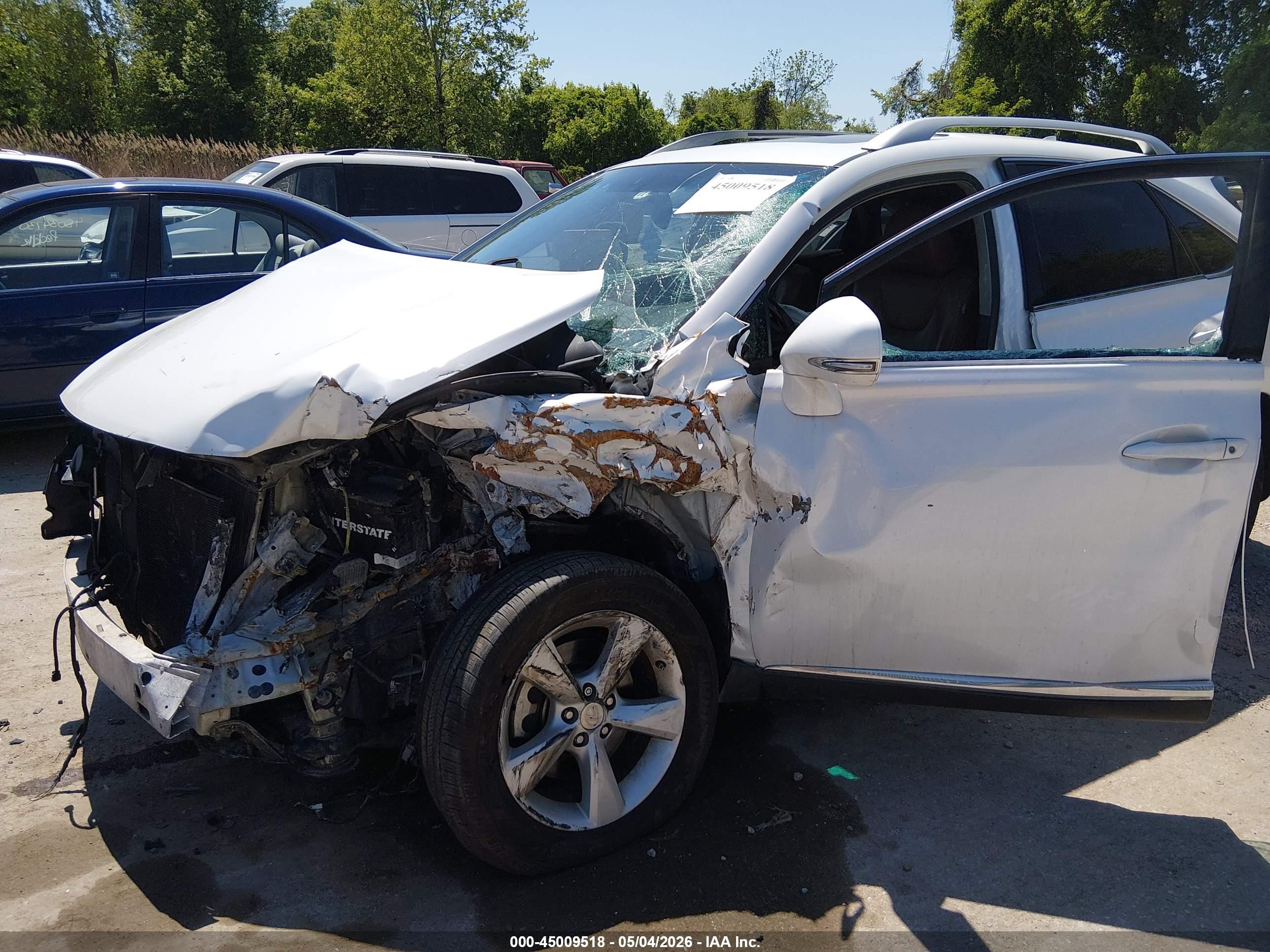 2015 Lexus Rx 350   White vin: 2T2BK1BA6FC332680