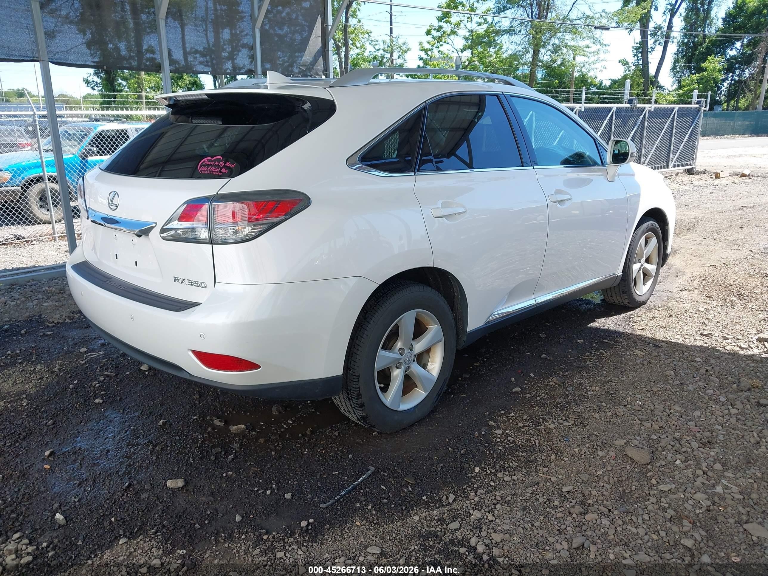 2015 Lexus Rx 350 White vin: 2T2BK1BA6FC339127