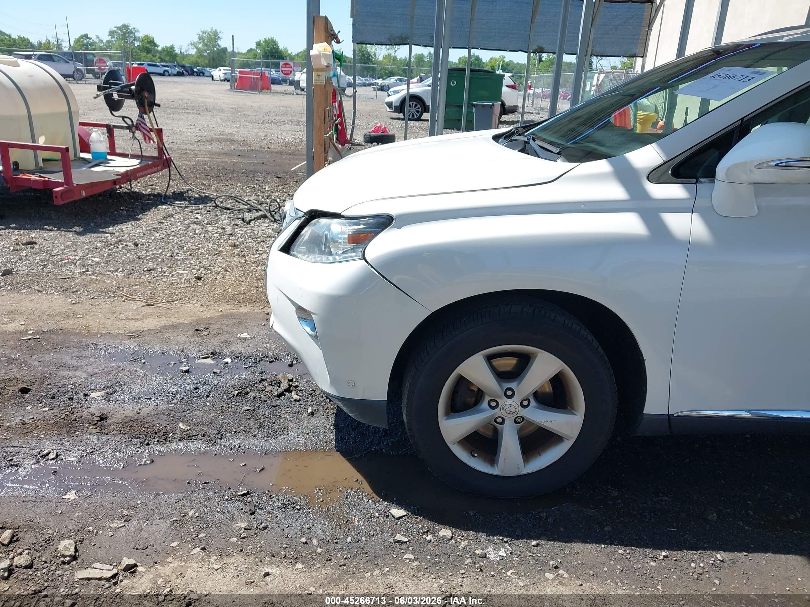 2015 Lexus Rx 350 White vin: 2T2BK1BA6FC339127