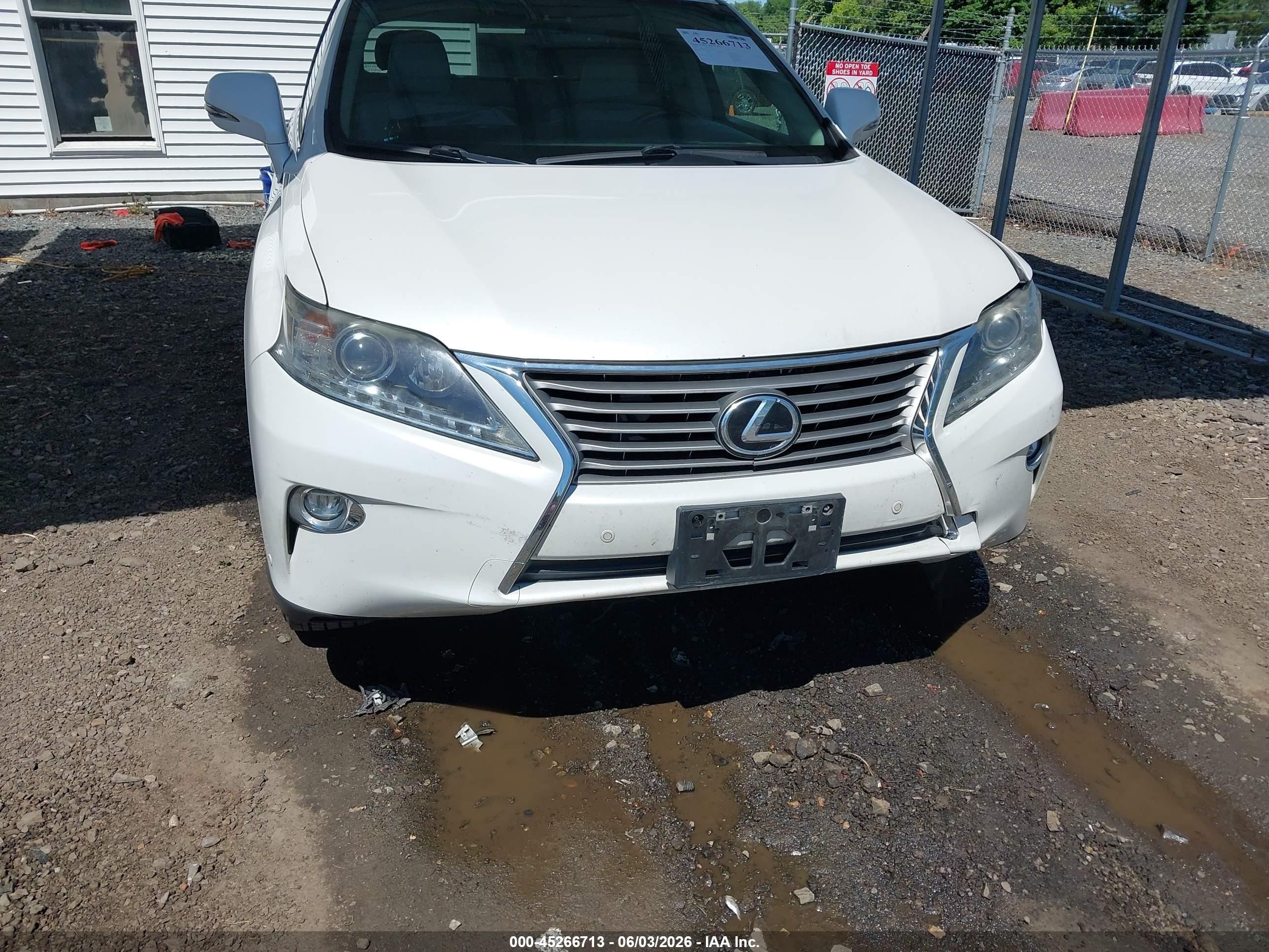 2015 Lexus Rx 350 White vin: 2T2BK1BA6FC339127