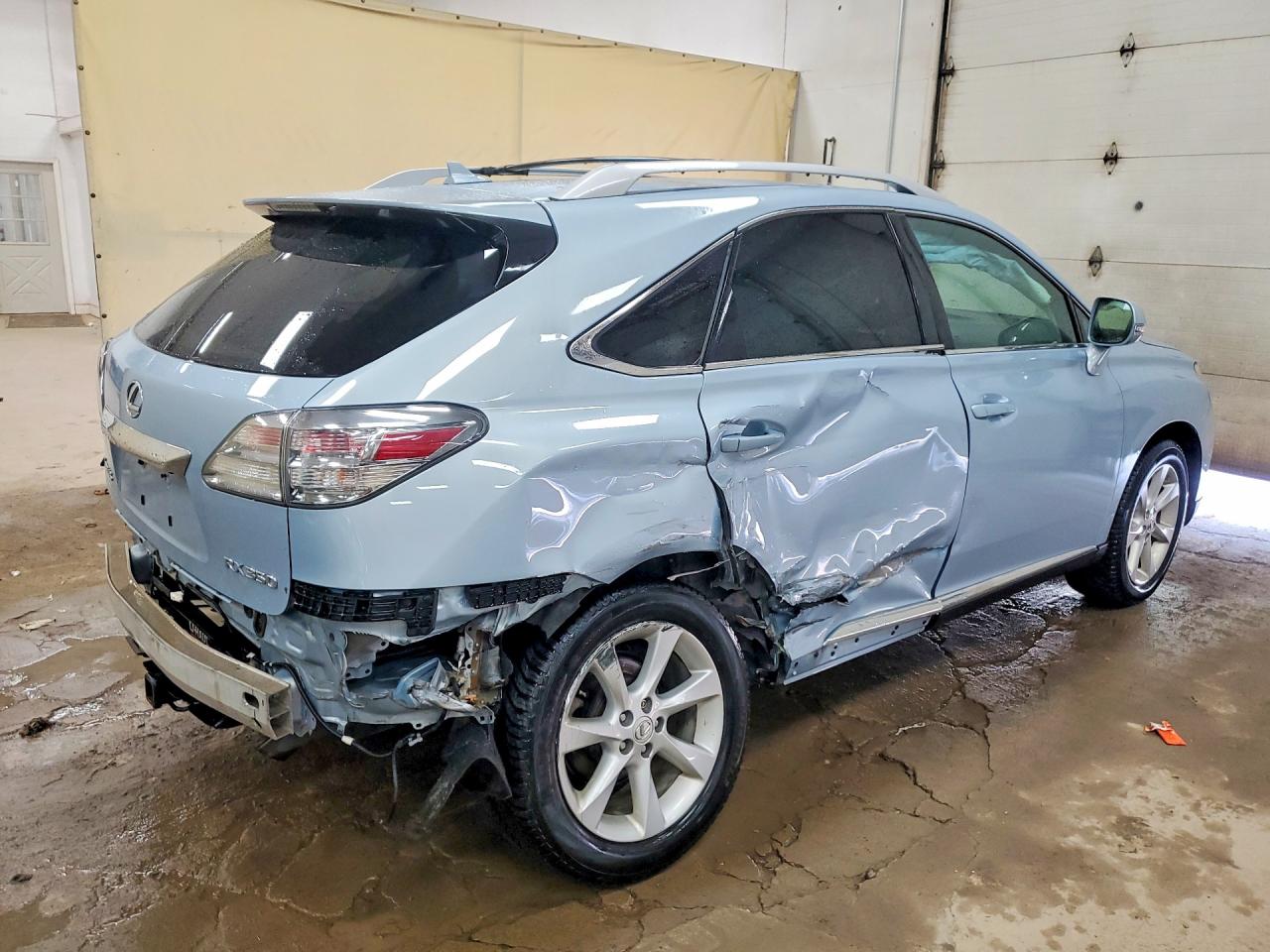 2010 Lexus Rx 350 Blue vin: 2T2BK1BA7AC005746