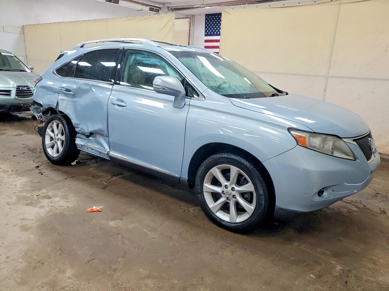 2010 Lexus Rx 350 Blue vin: 2T2BK1BA7AC005746