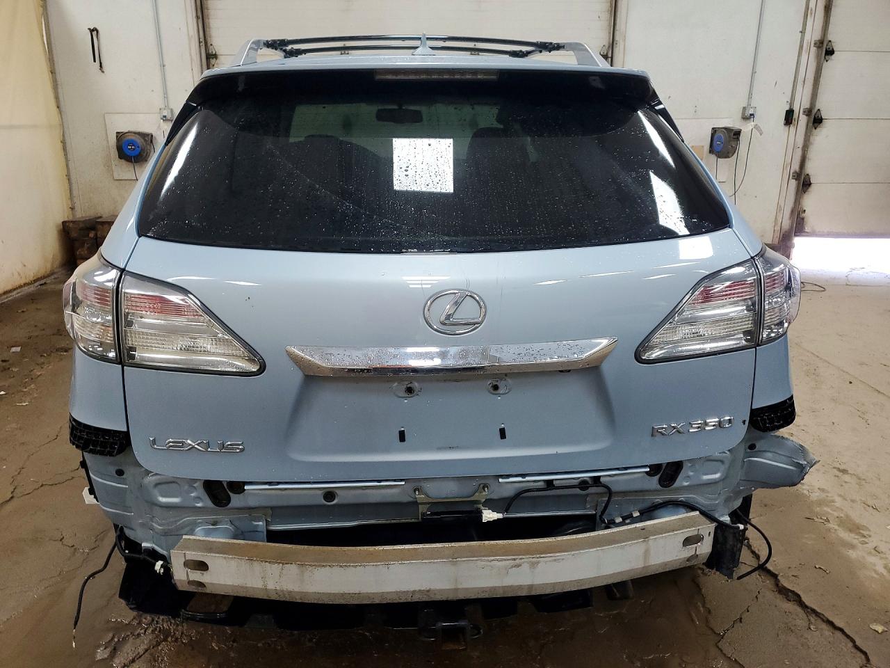 2010 Lexus Rx 350 Blue vin: 2T2BK1BA7AC005746