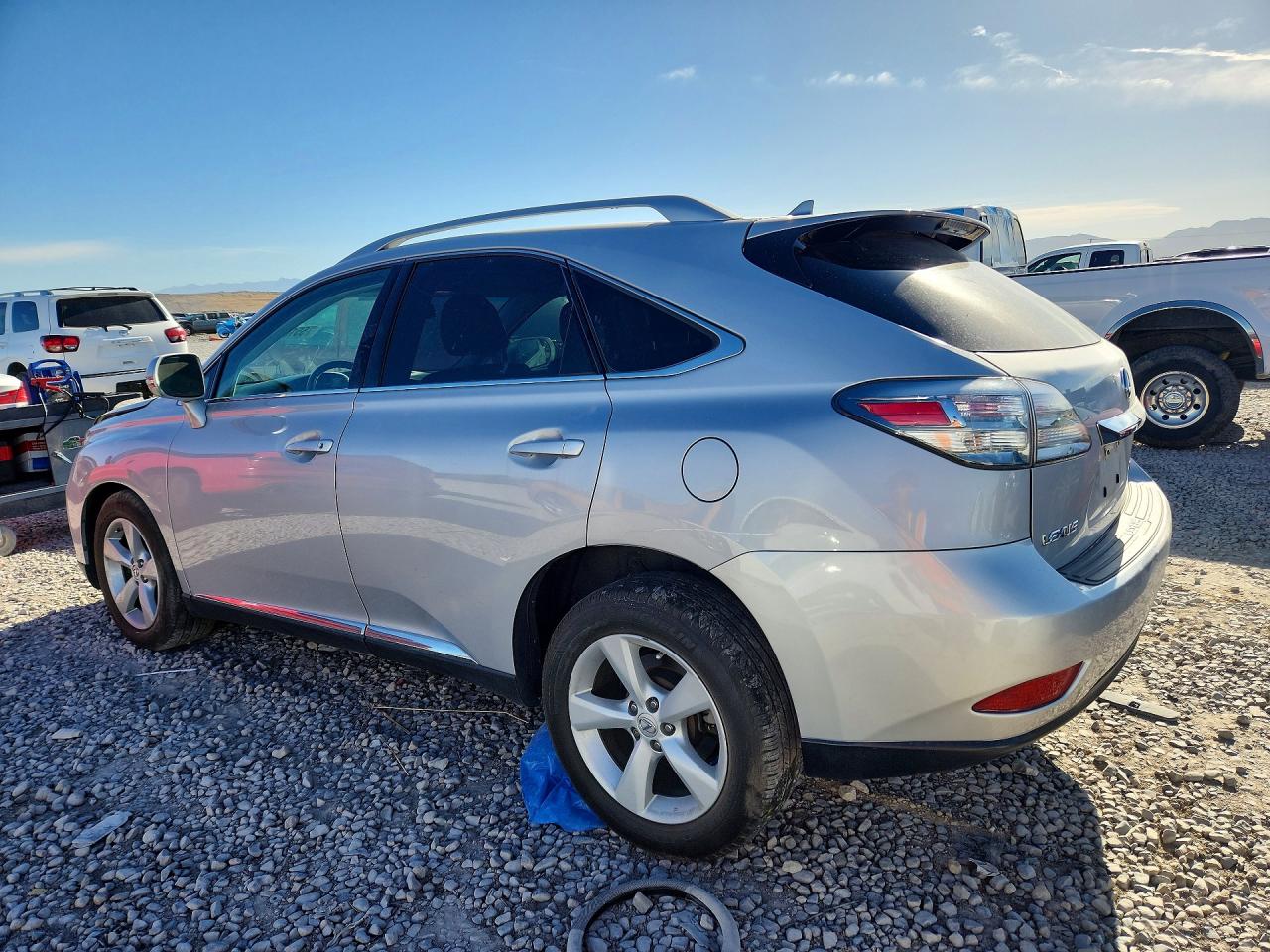 2010 Lexus Rx 350 Серебряный vin: 2T2BK1BA7AC007335