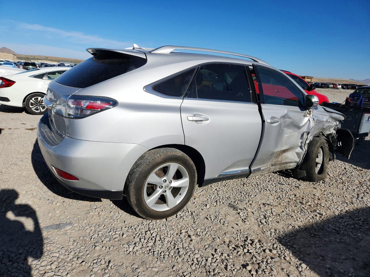2010 Lexus Rx 350 Серебряный vin: 2T2BK1BA7AC007335
