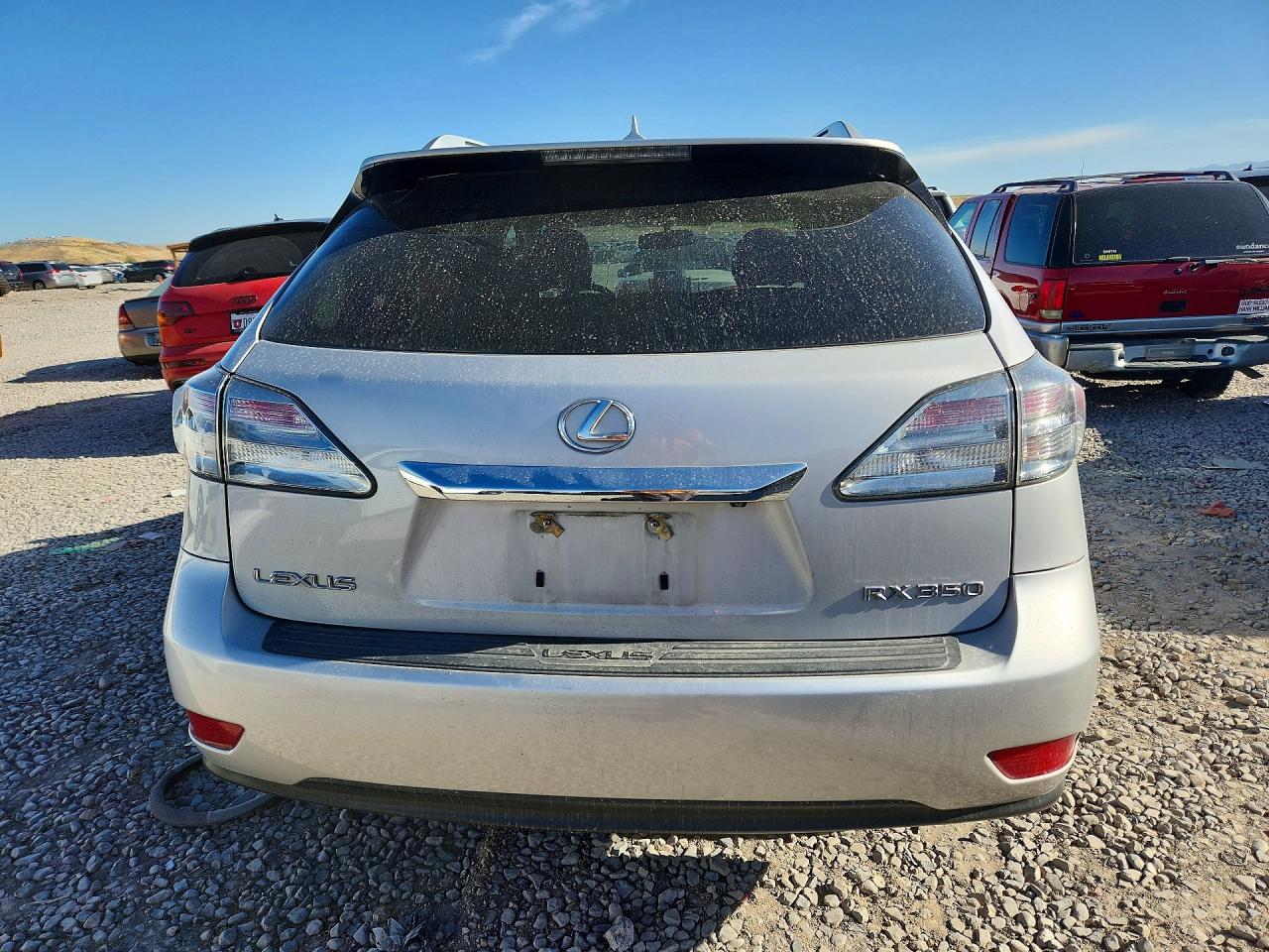 2010 Lexus Rx 350 Серебряный vin: 2T2BK1BA7AC007335