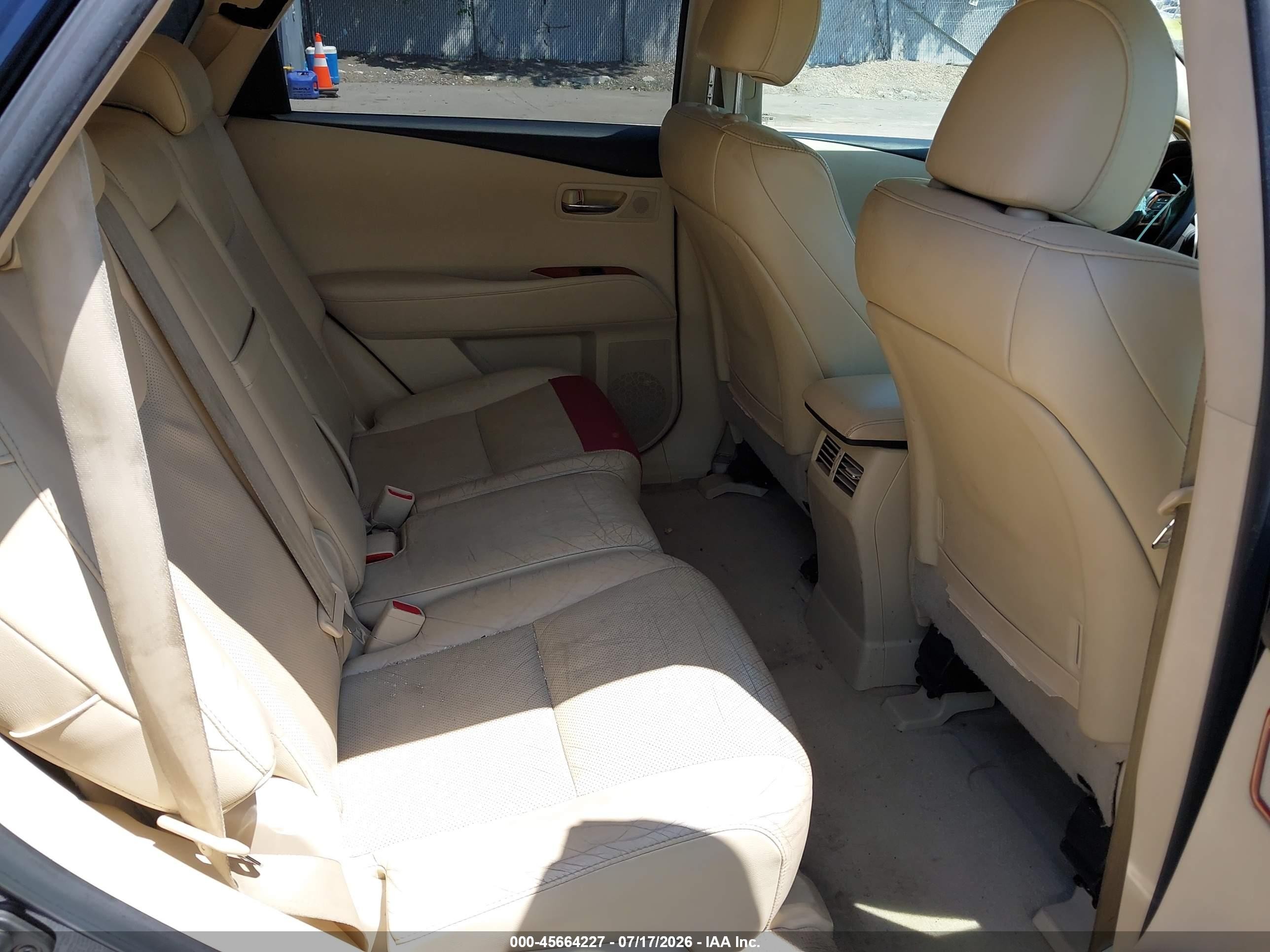 2010 Lexus Rx 350 Blue vin: 2T2BK1BA7AC010400