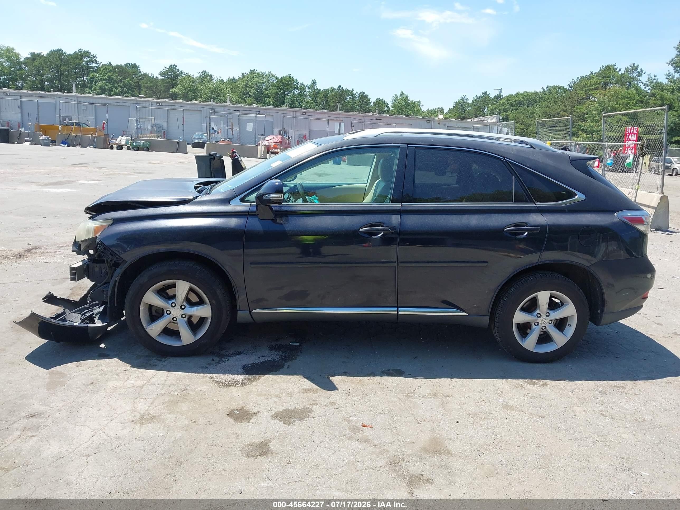 2010 Lexus Rx 350 Blue vin: 2T2BK1BA7AC010400