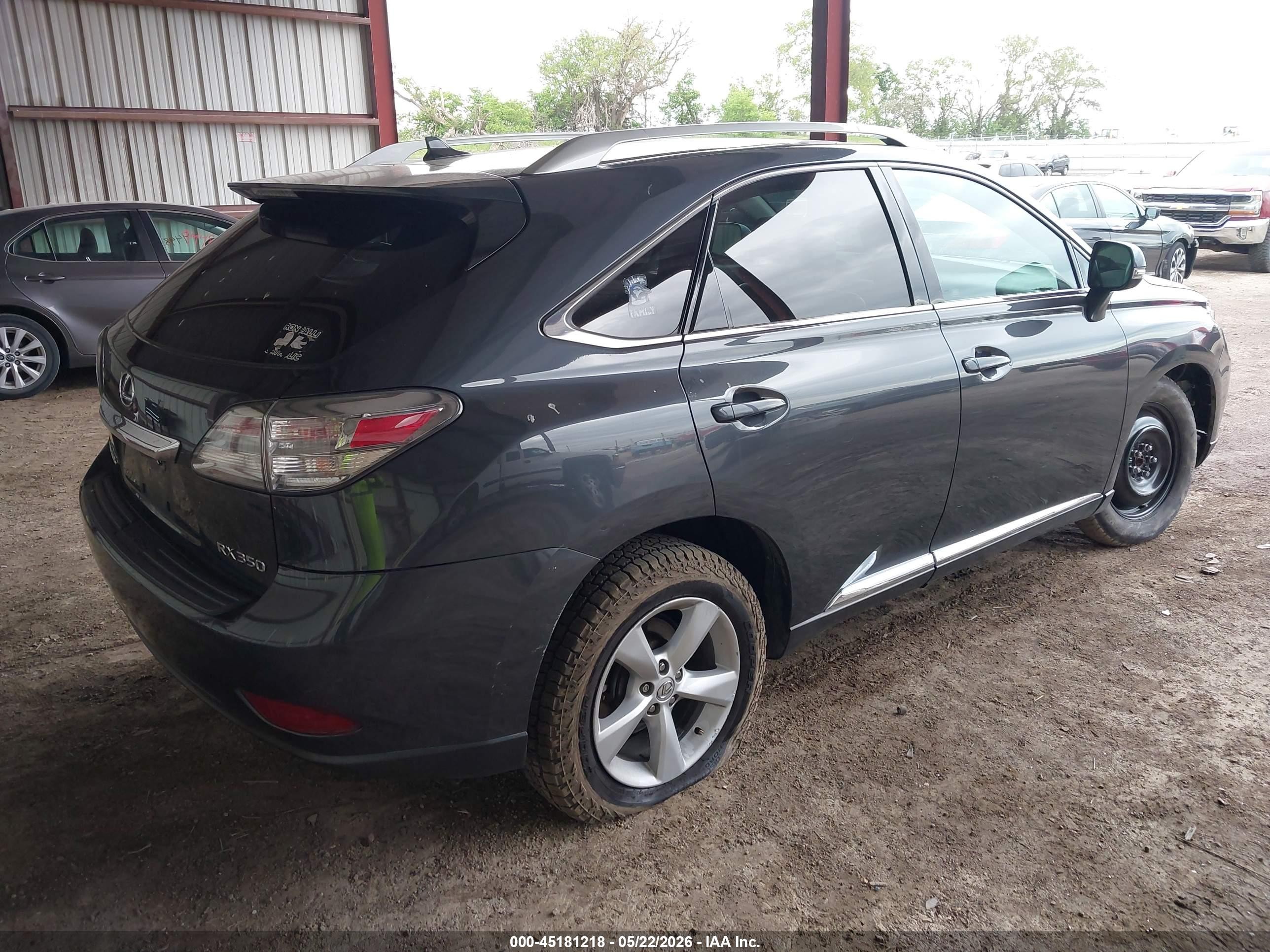 2010 Lexus Rx 350 Gray vin: 2T2BK1BA7AC011482