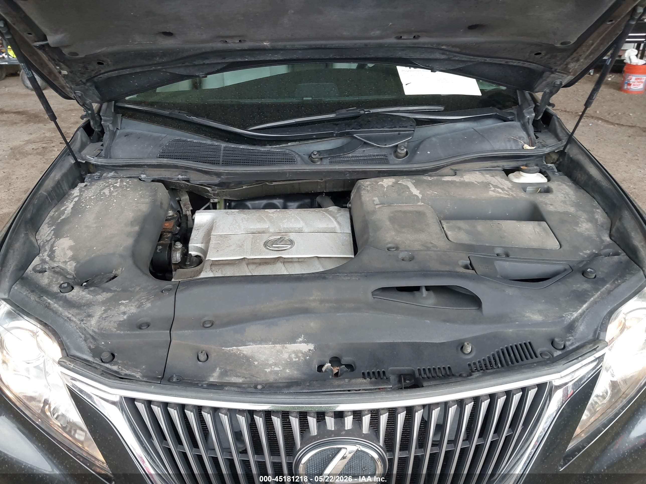 2010 Lexus Rx 350 Gray vin: 2T2BK1BA7AC011482