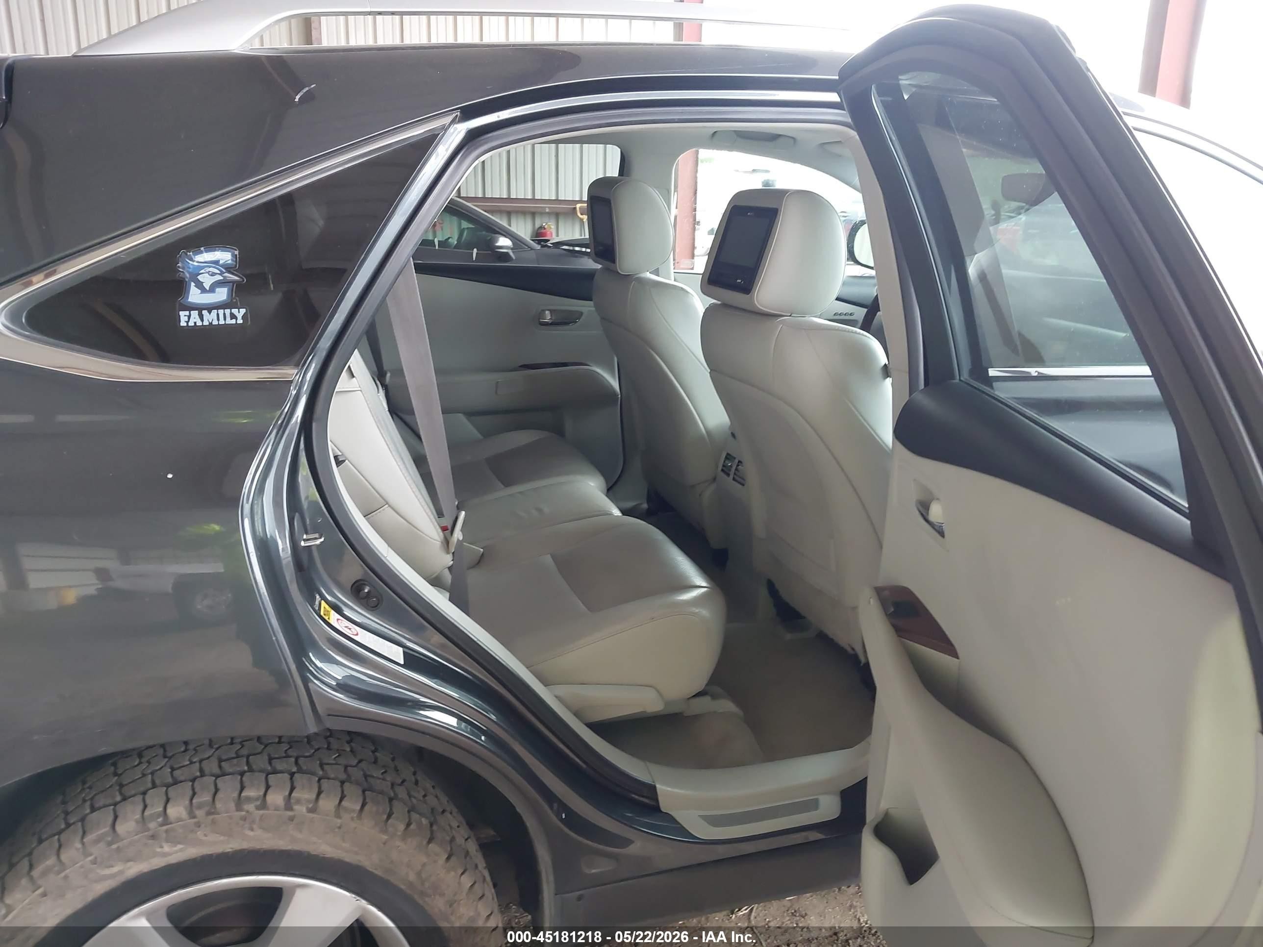 2010 Lexus Rx 350 Gray vin: 2T2BK1BA7AC011482